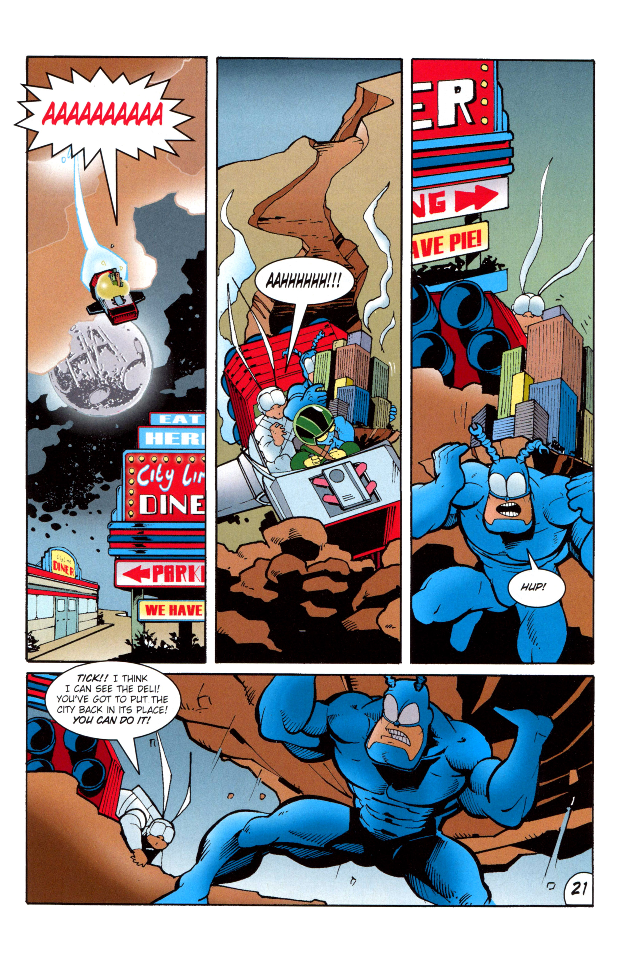 Read online Free Comic Book Day 2014 comic -  Issue # The Tick - 23
