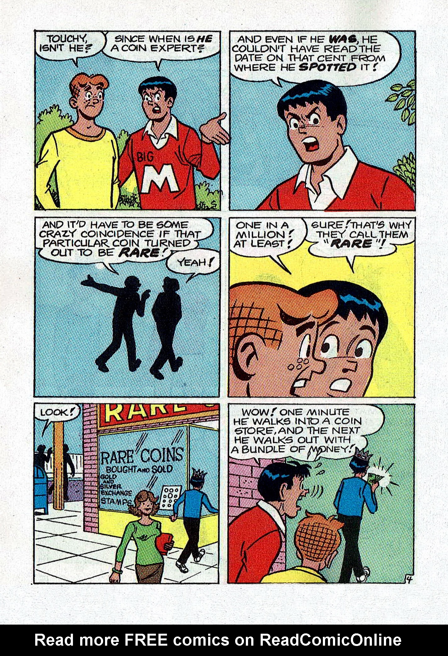 Read online Jughead Jones Comics Digest comic -  Issue #75 - 70