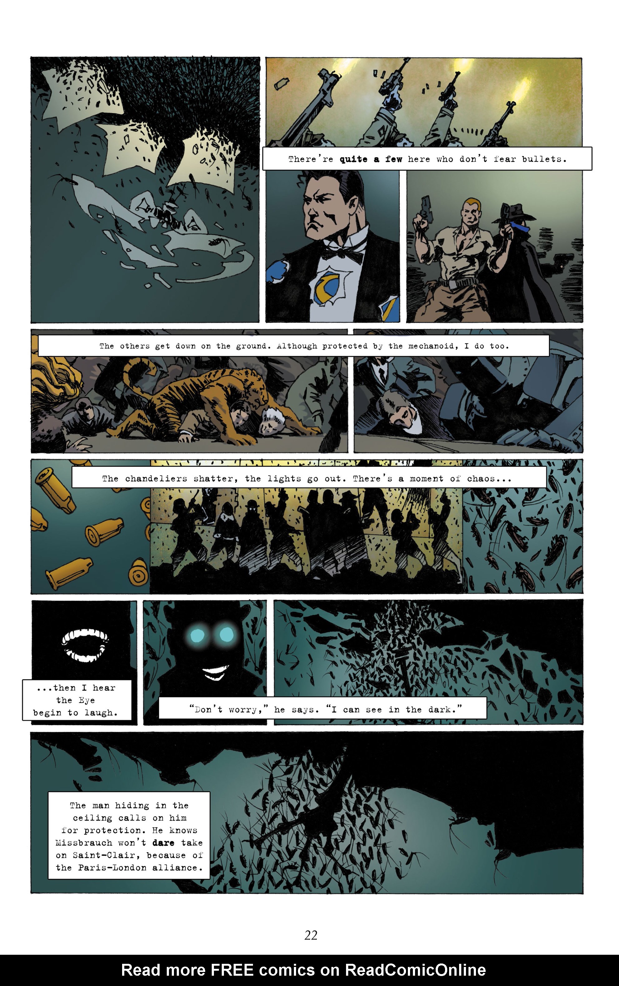 Read online The Chimera Brigade comic -  Issue #1 - 23