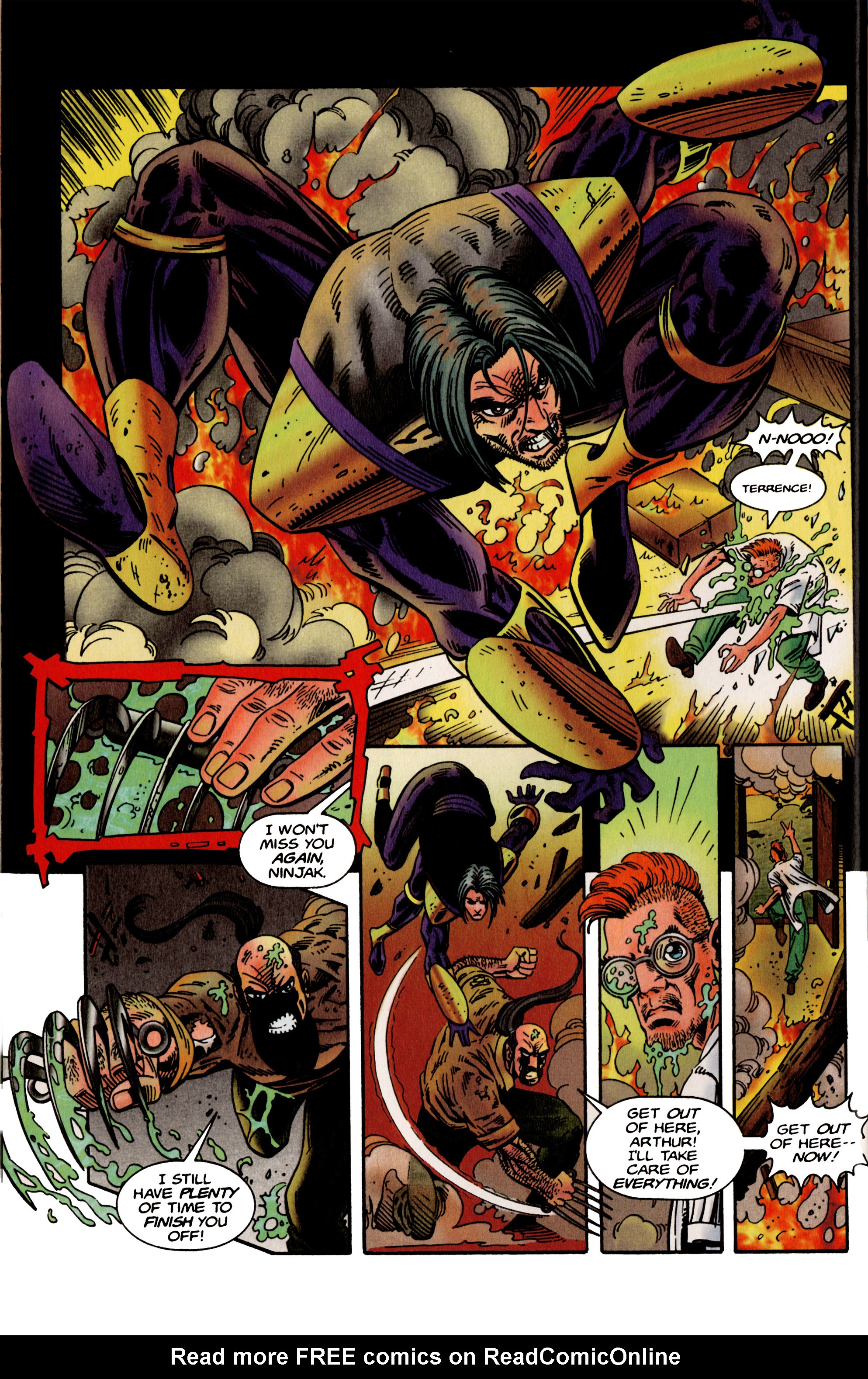 Read online Ninjak (1994) comic -  Issue #24 - 19