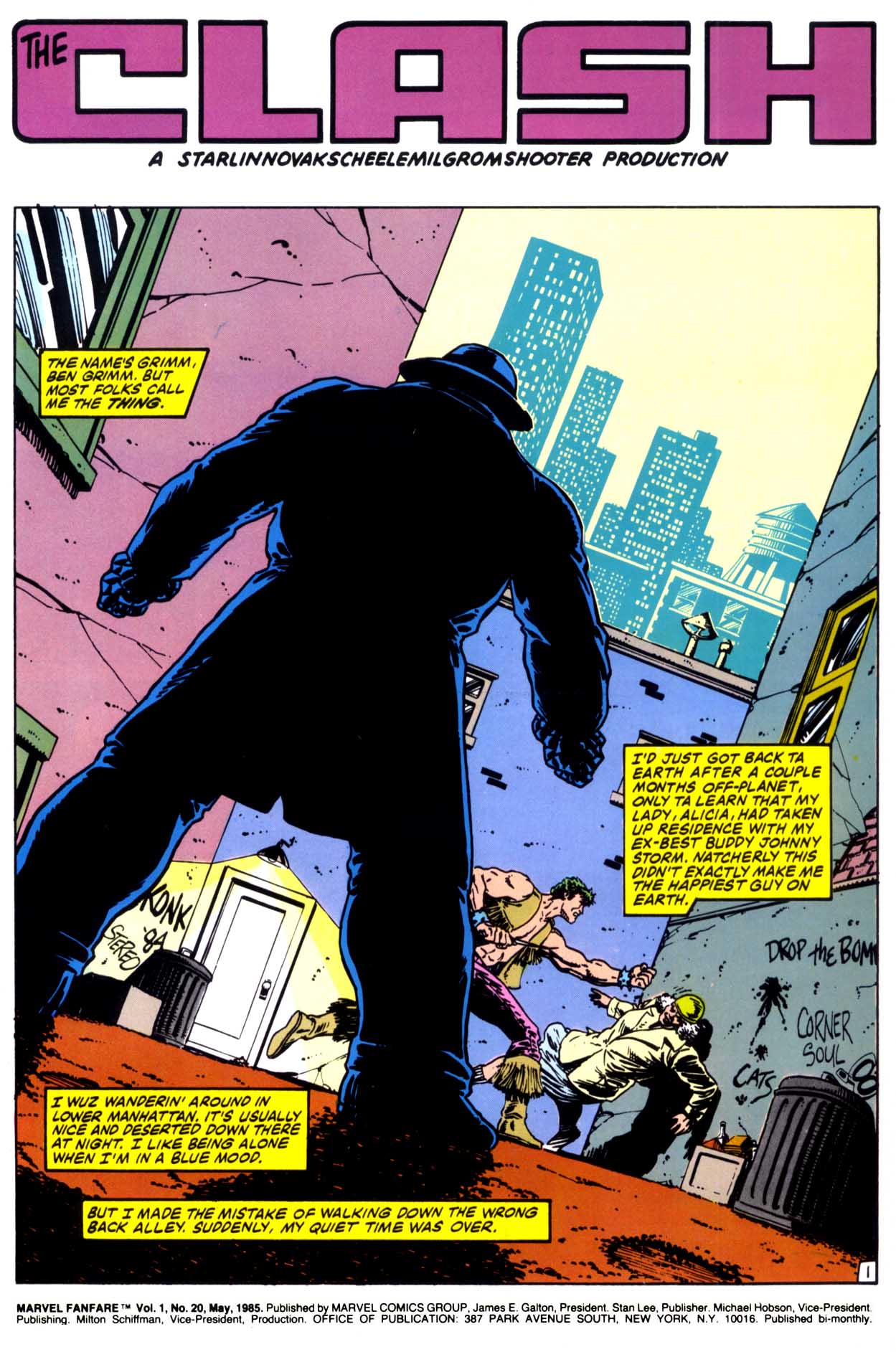 Read online Marvel Fanfare (1982) comic -  Issue #20 - 3