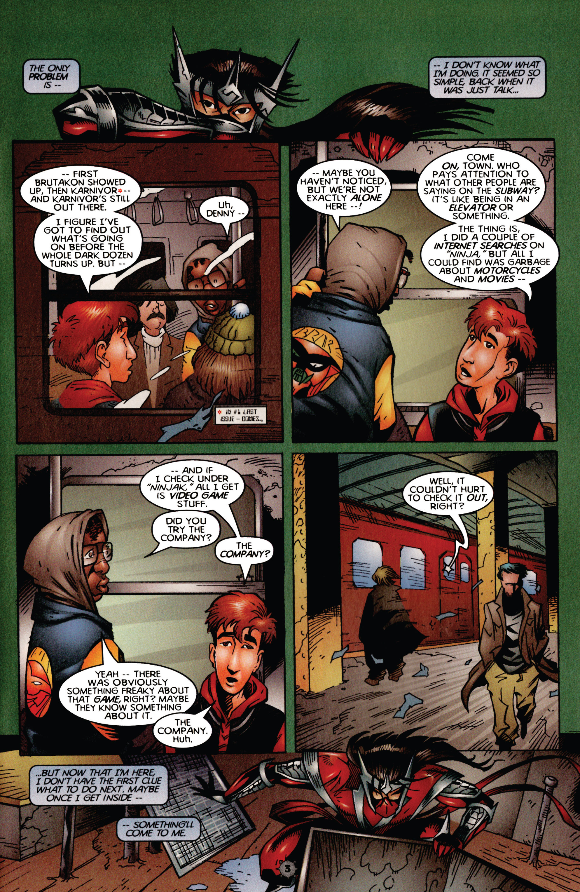 Read online Ninjak (1997) comic -  Issue #3 - 4