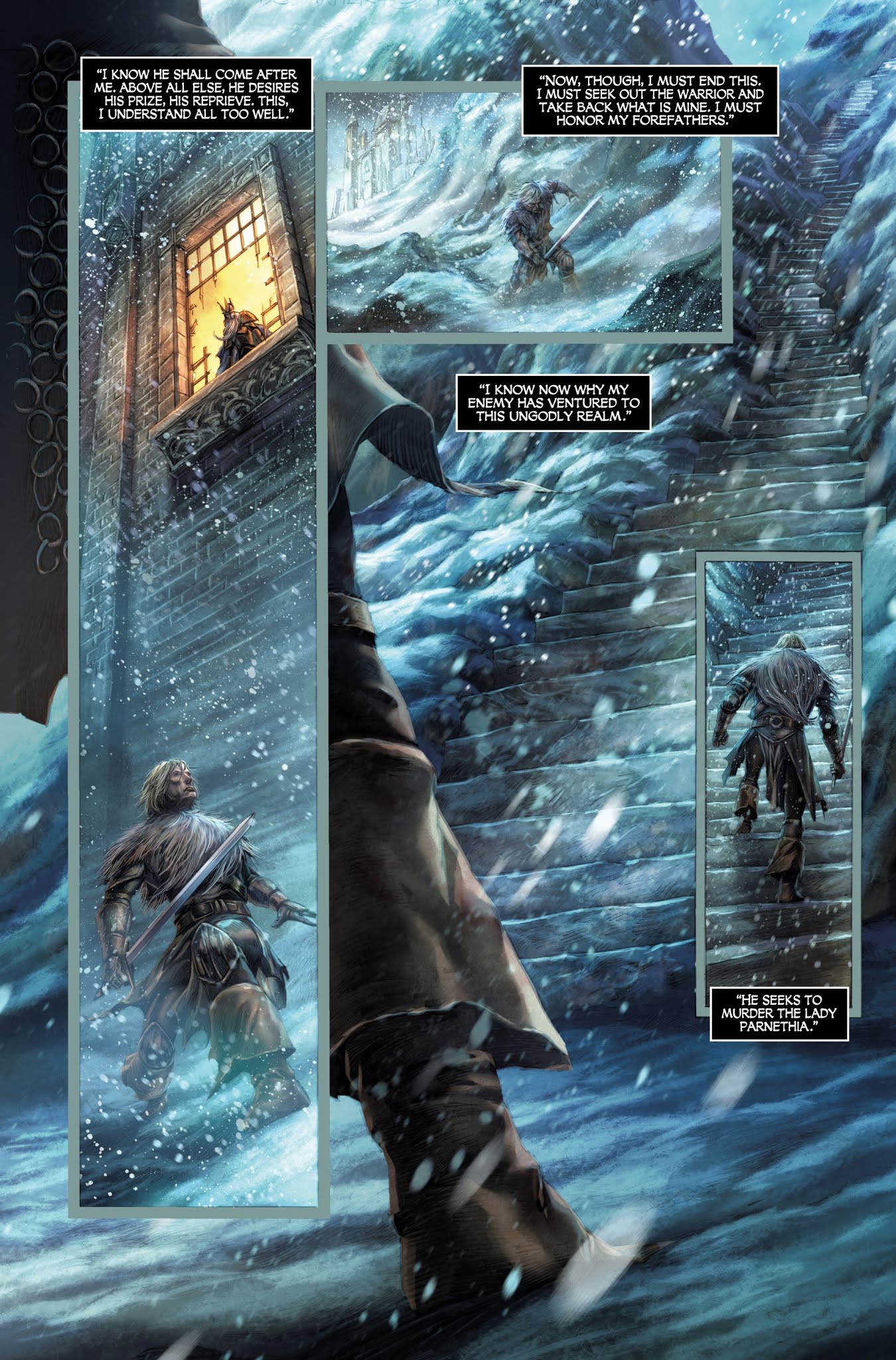 Read online Dark Souls: Winter's Spite comic -  Issue #3 - 24