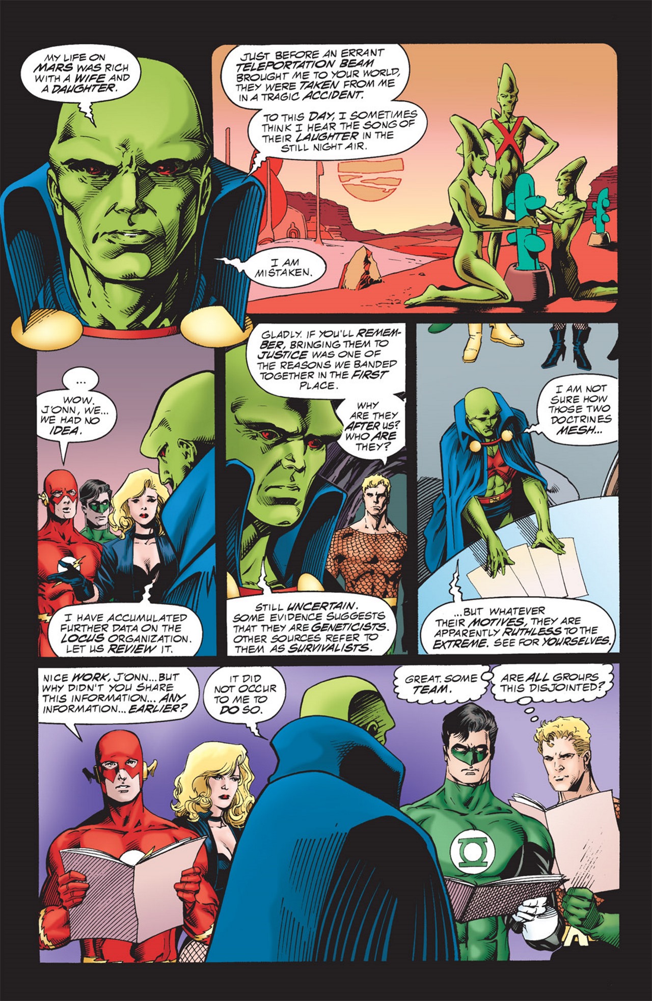 Read online JLA: Year One comic -  Issue #5 - 10