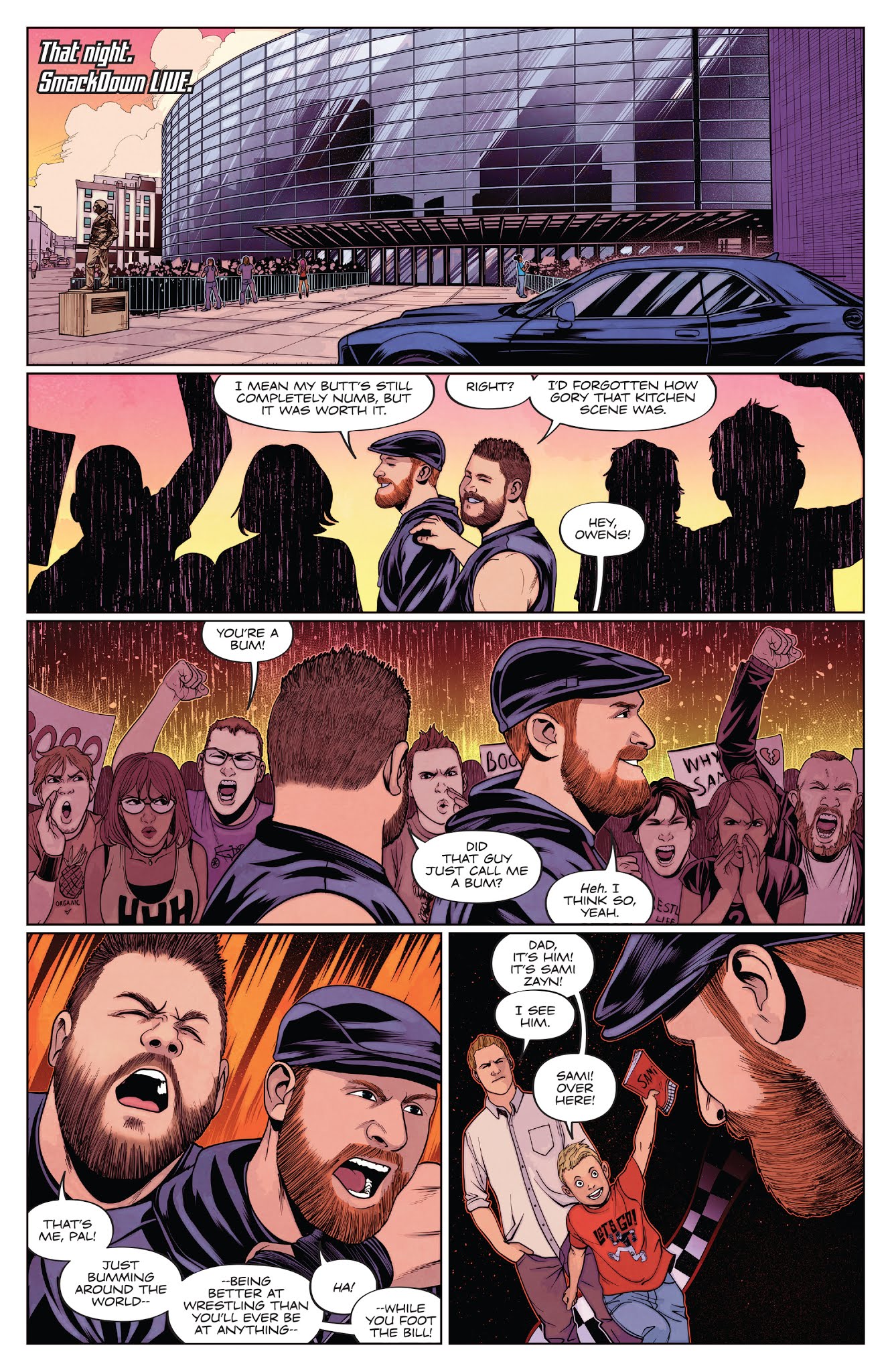 Read online WWE comic -  Issue #19 - 8