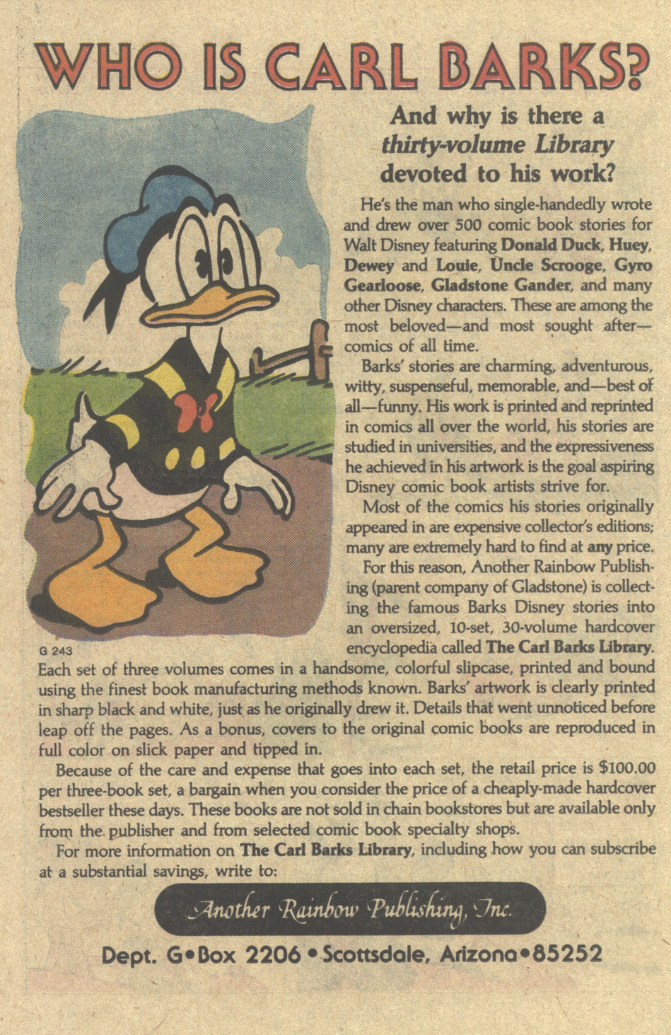 Read online Uncle Scrooge (1953) comic -  Issue #220 - 26