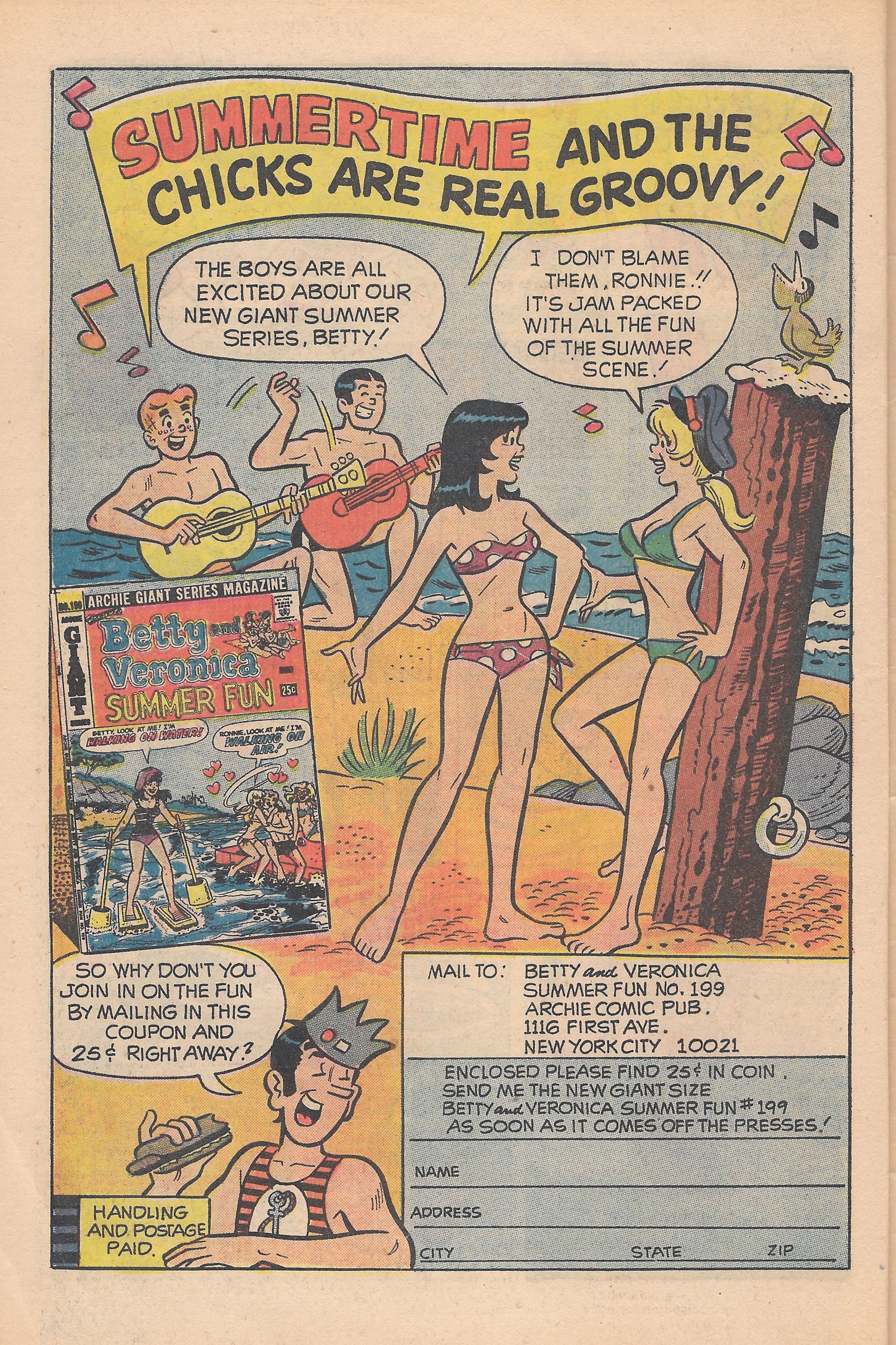 Read online Archie Giant Series Magazine comic -  Issue #198 - 34