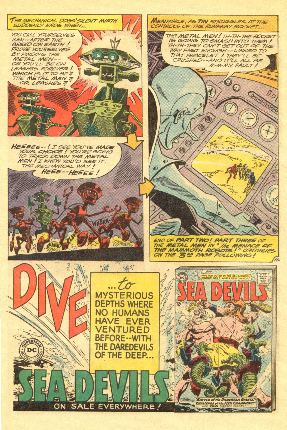 Read online Metal Men (1963) comic -  Issue #5 - 20