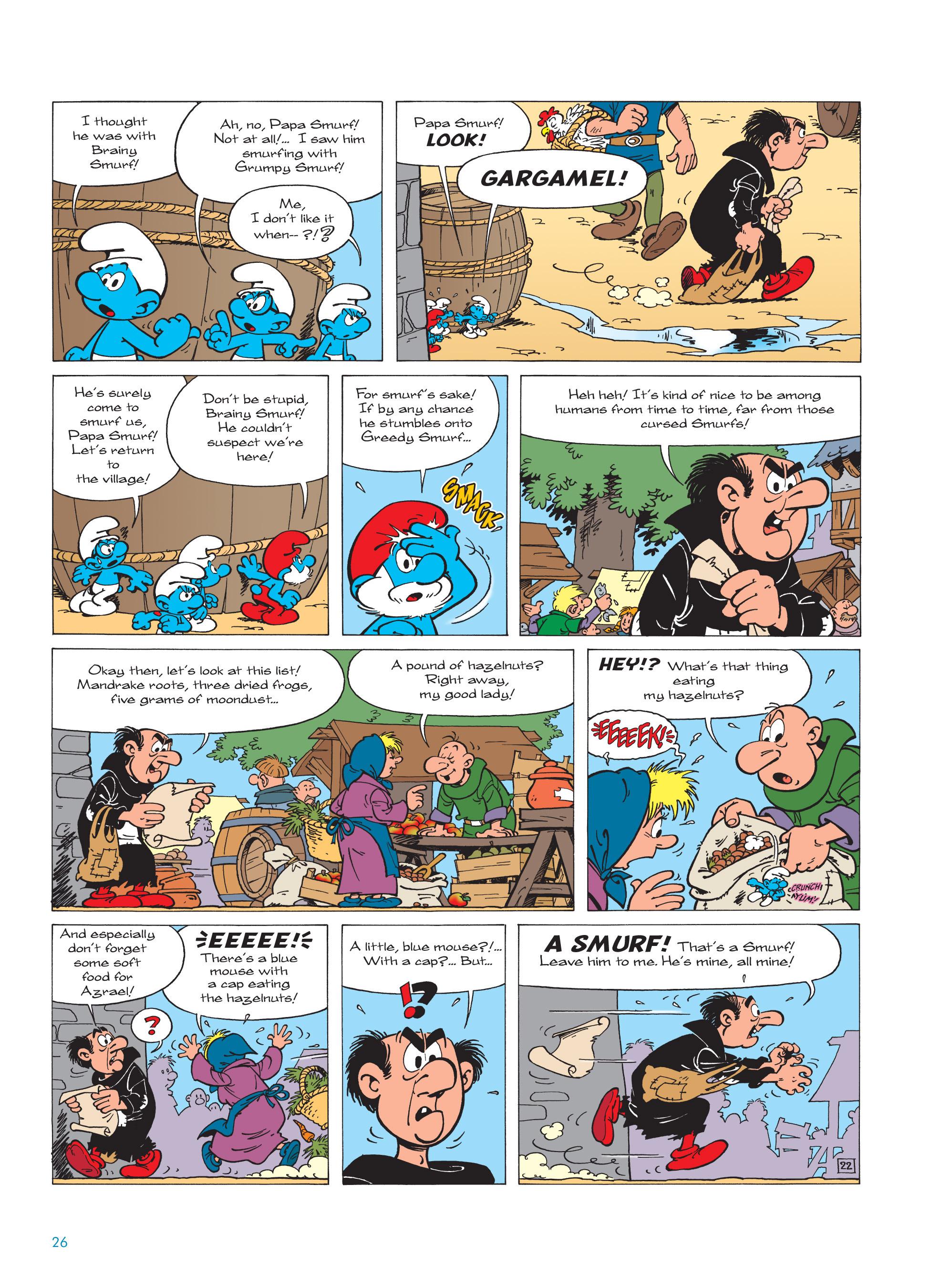Read online The Smurfs comic -  Issue #19 - 26