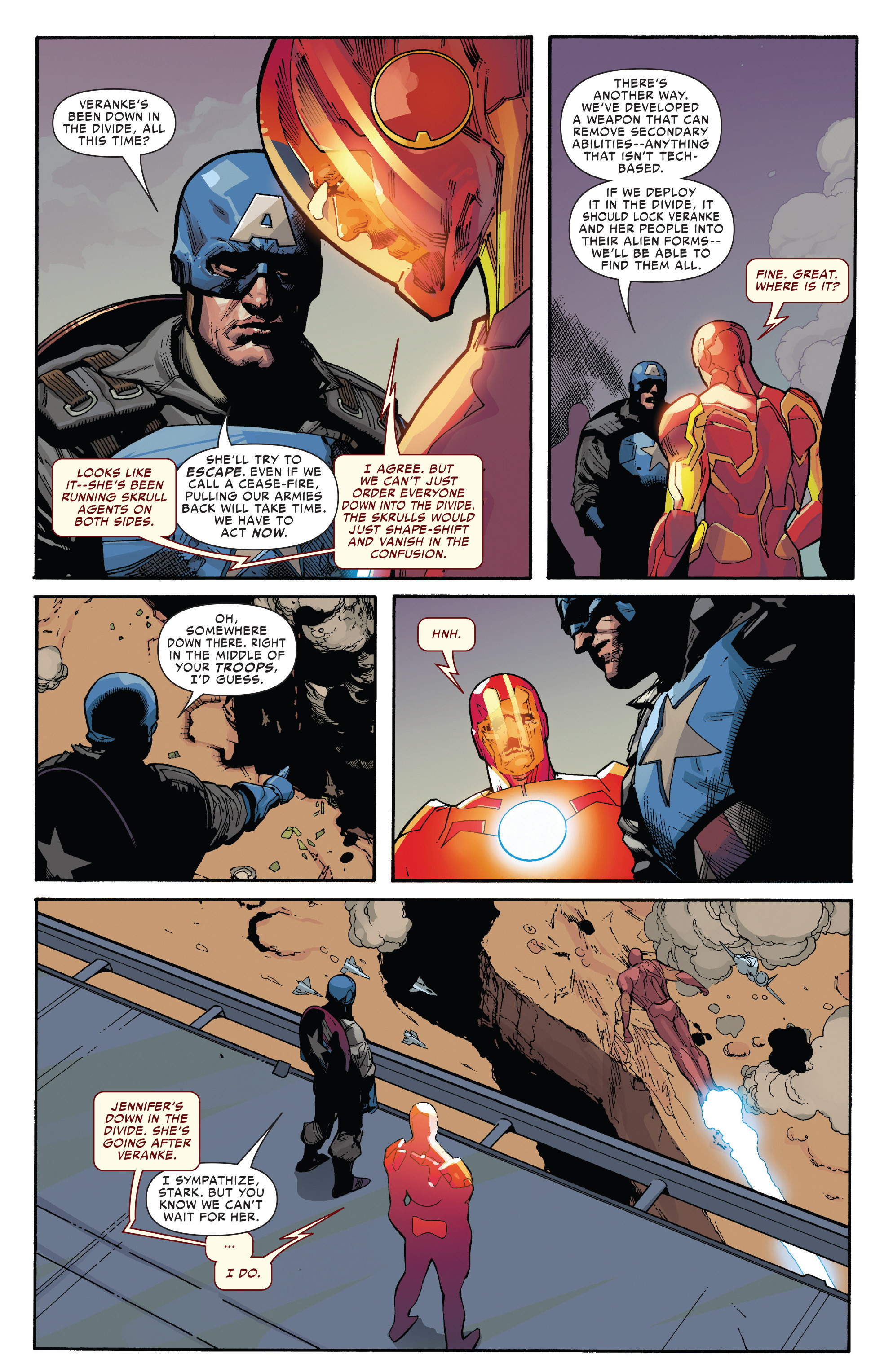 Read online Civil War (2015) comic -  Issue #5 - 15
