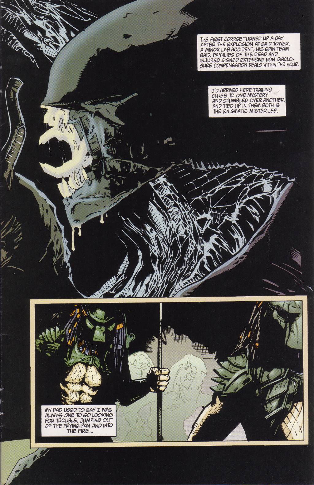 Read online Aliens vs. Predator: Eternal comic -  Issue #3 - 5