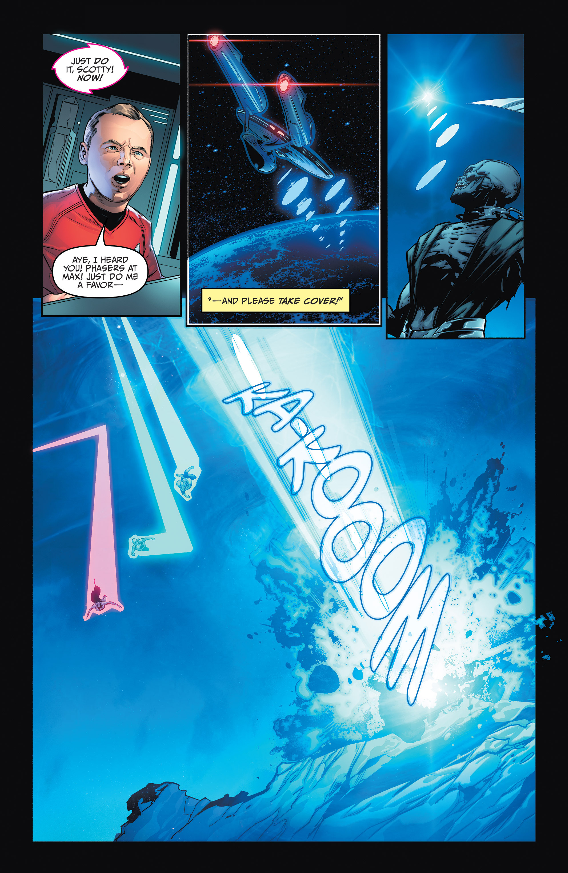 Read online Star Trek/Green Lantern (2015) comic -  Issue #6 - 7