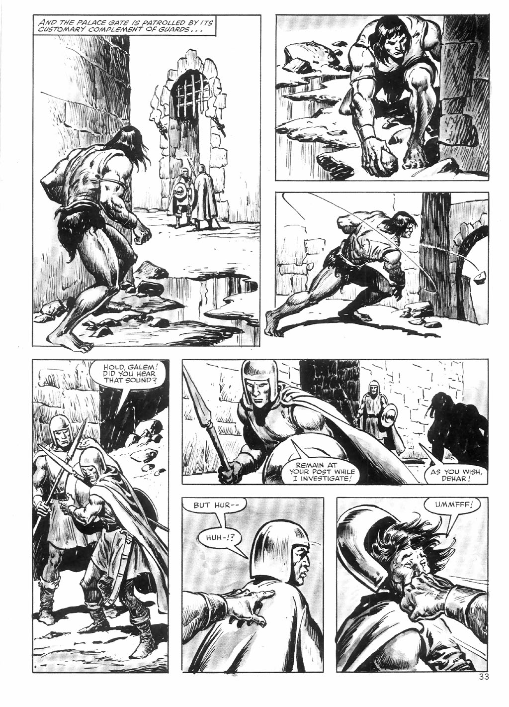 Read online The Savage Sword Of Conan comic -  Issue #81 - 33
