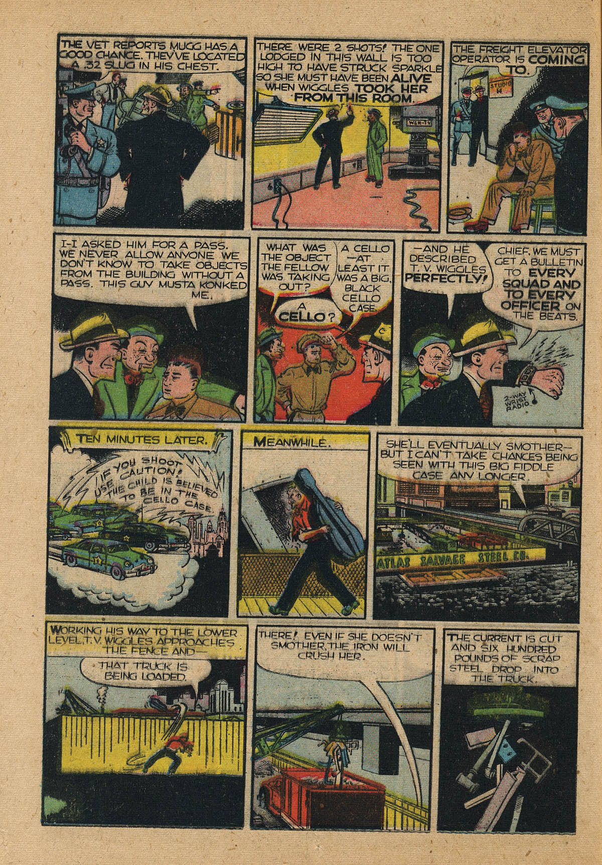 Read online Dick Tracy comic -  Issue #70 - 12