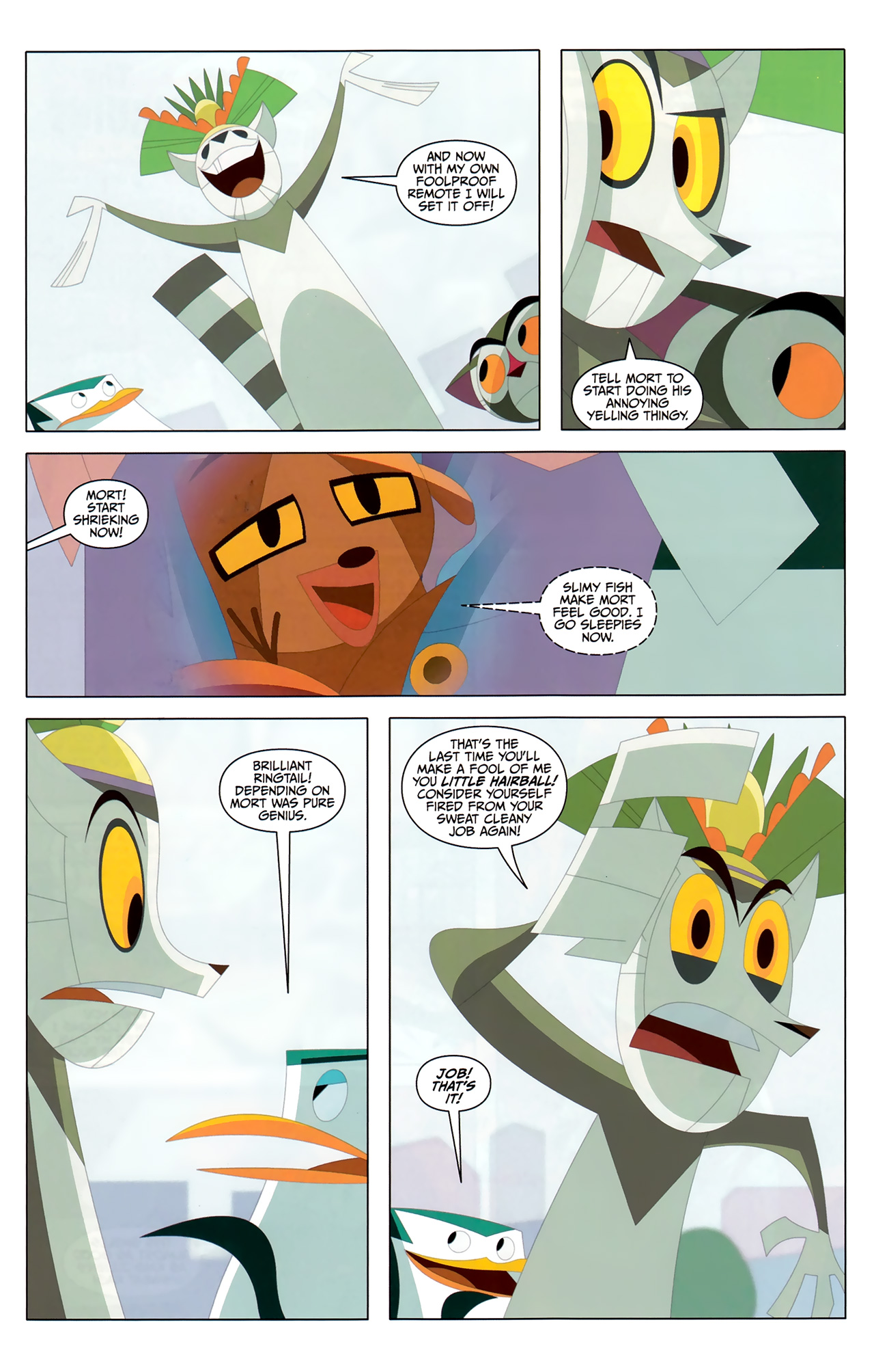 Read online Penguins of Madagascar comic -  Issue #4 - 28