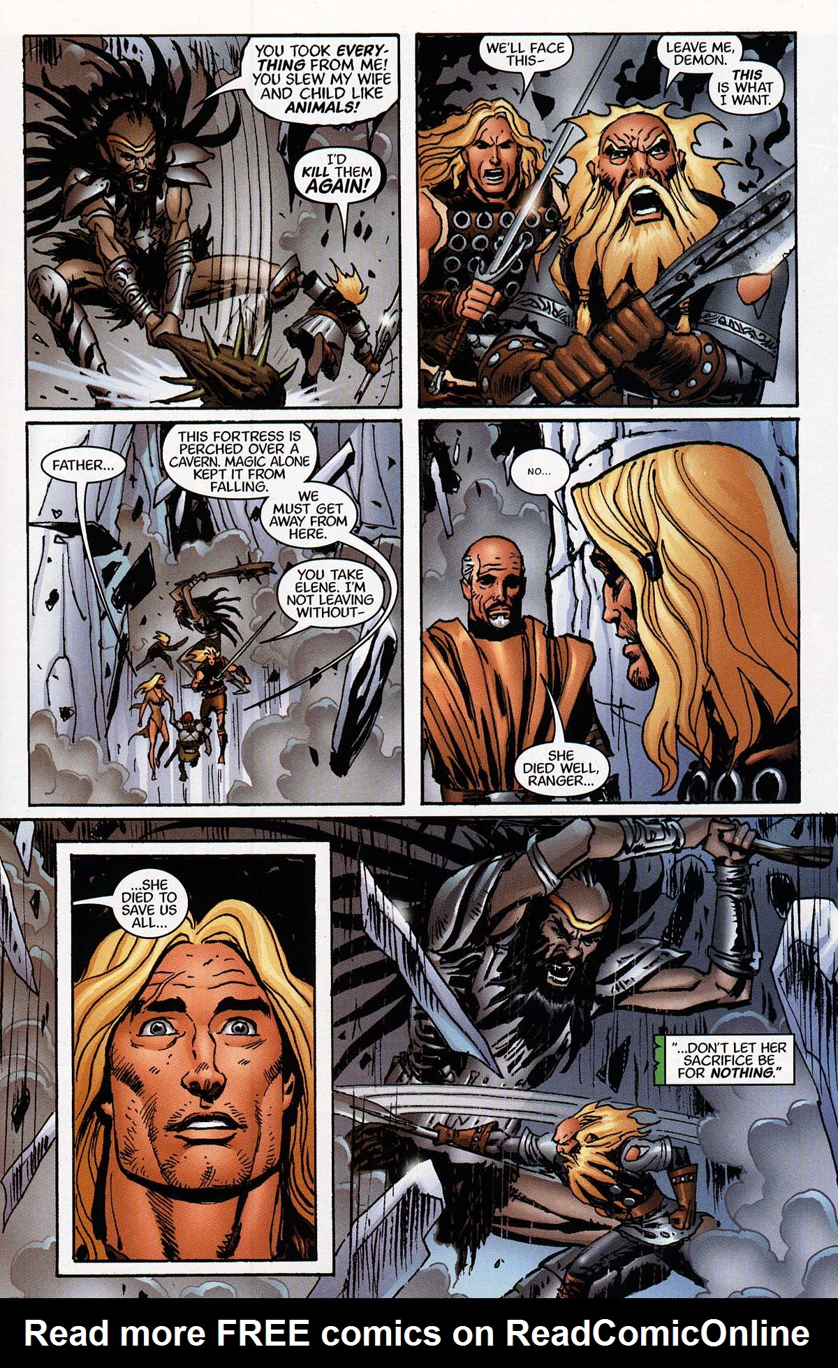 Read online R.A. Salvatore's DemonWars: Trial By Fire comic -  Issue #5 - 19