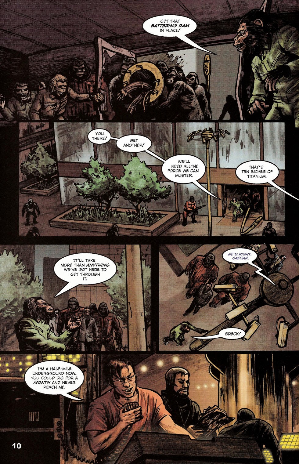 Read online Revolution on the Planet of the Apes comic -  Issue #5 - 12