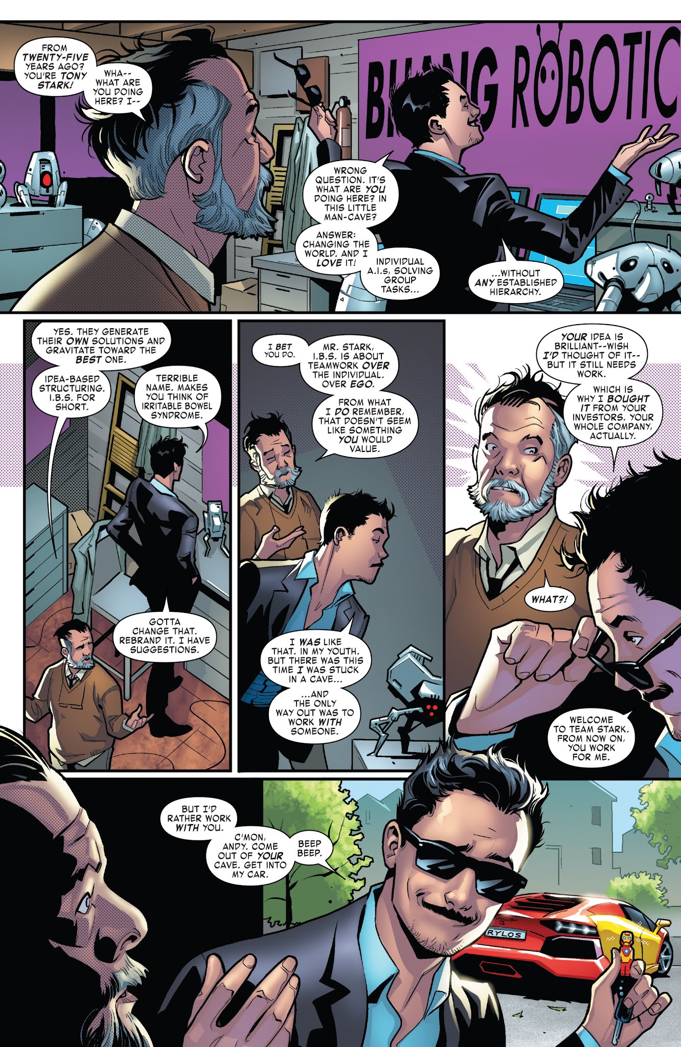 Read online Tony Stark: Iron Man comic -  Issue #1 - 6