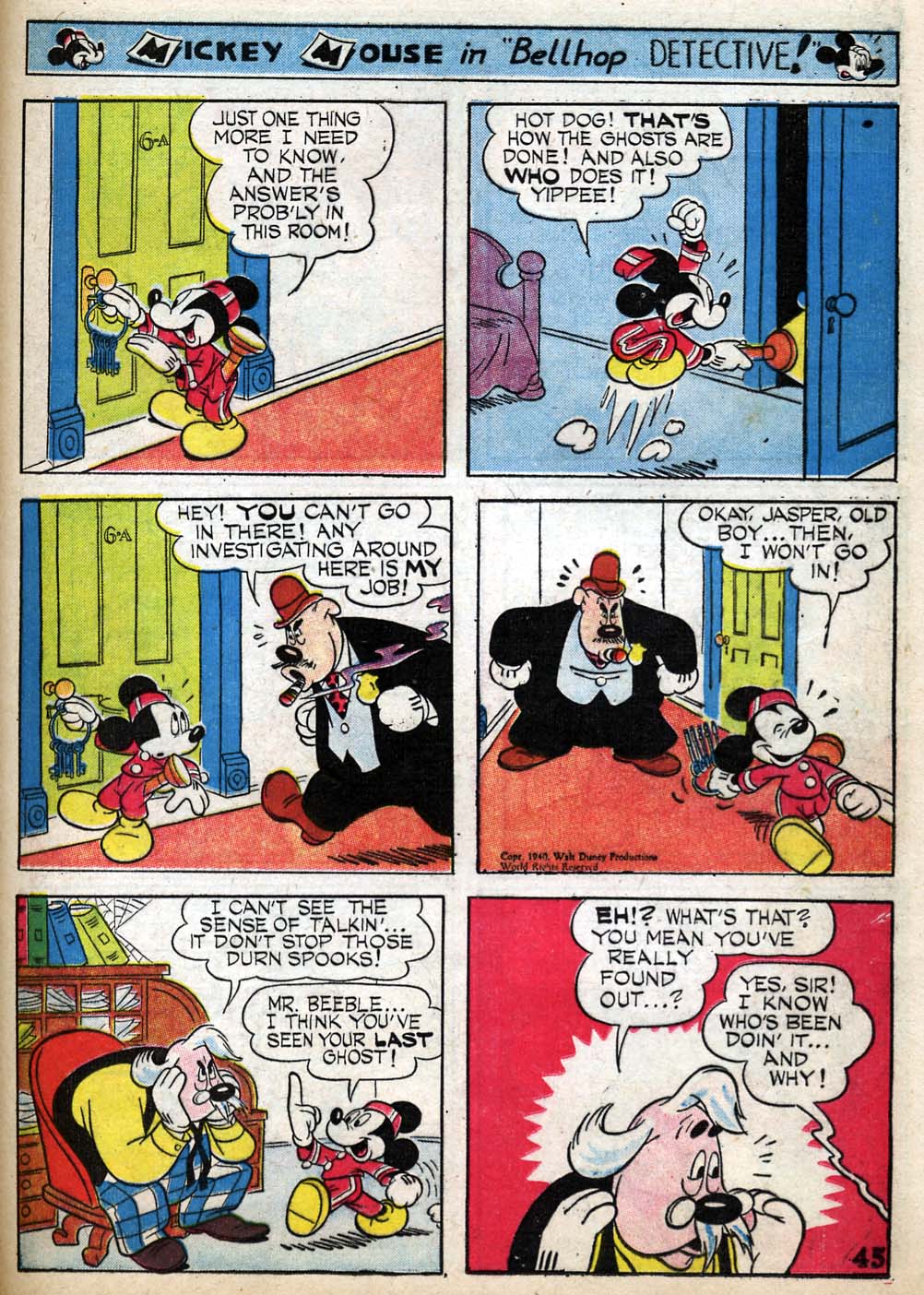 Read online Walt Disney's Comics and Stories comic -  Issue #34 - 47