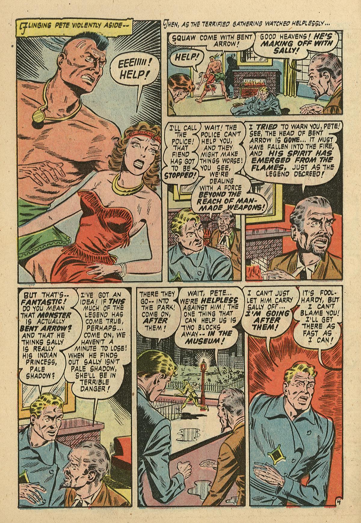 Read online Adventures Into The Unknown comic -  Issue #37 - 6