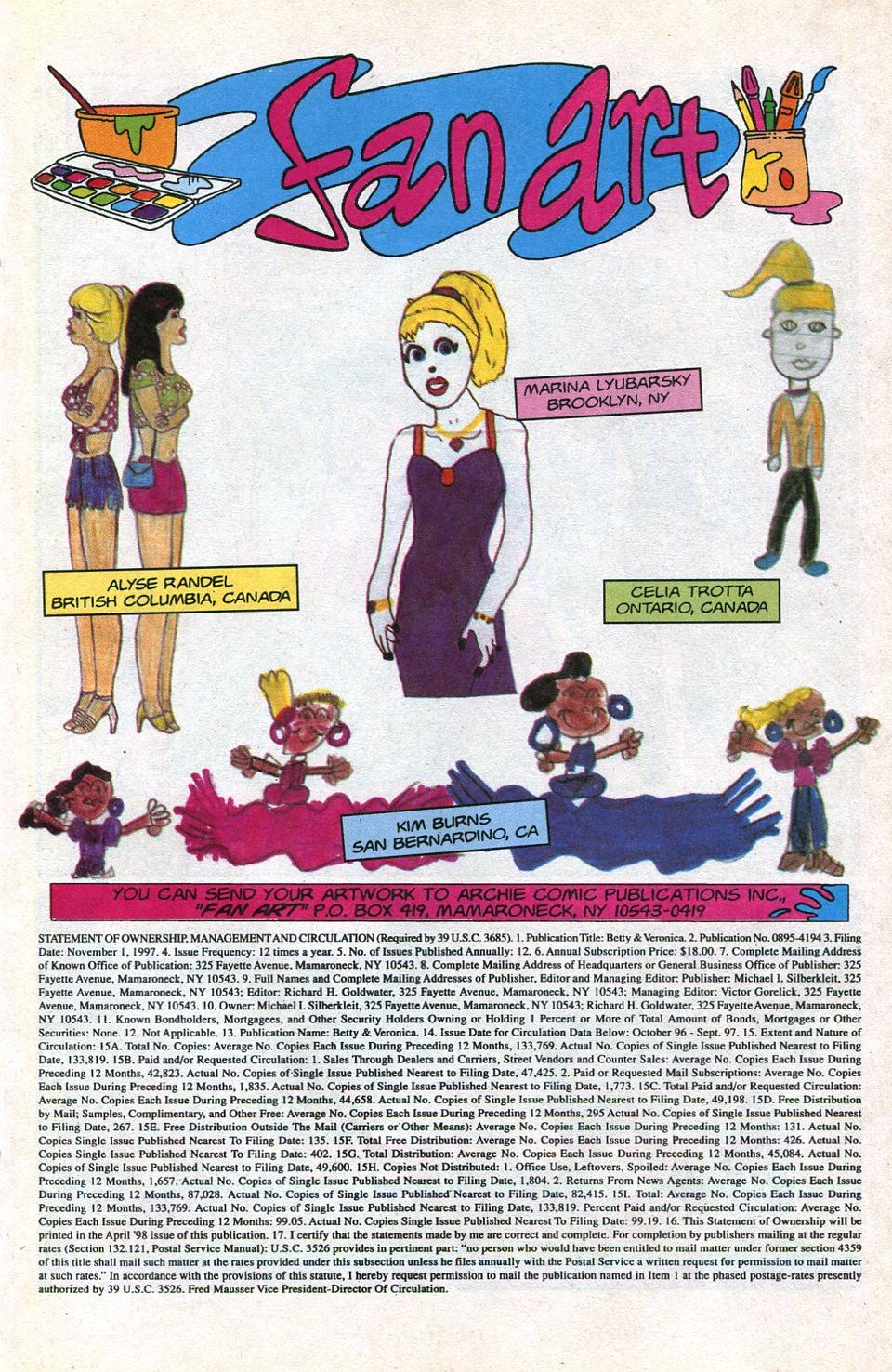 Read online Betty and Veronica (1987) comic -  Issue #122 - 19