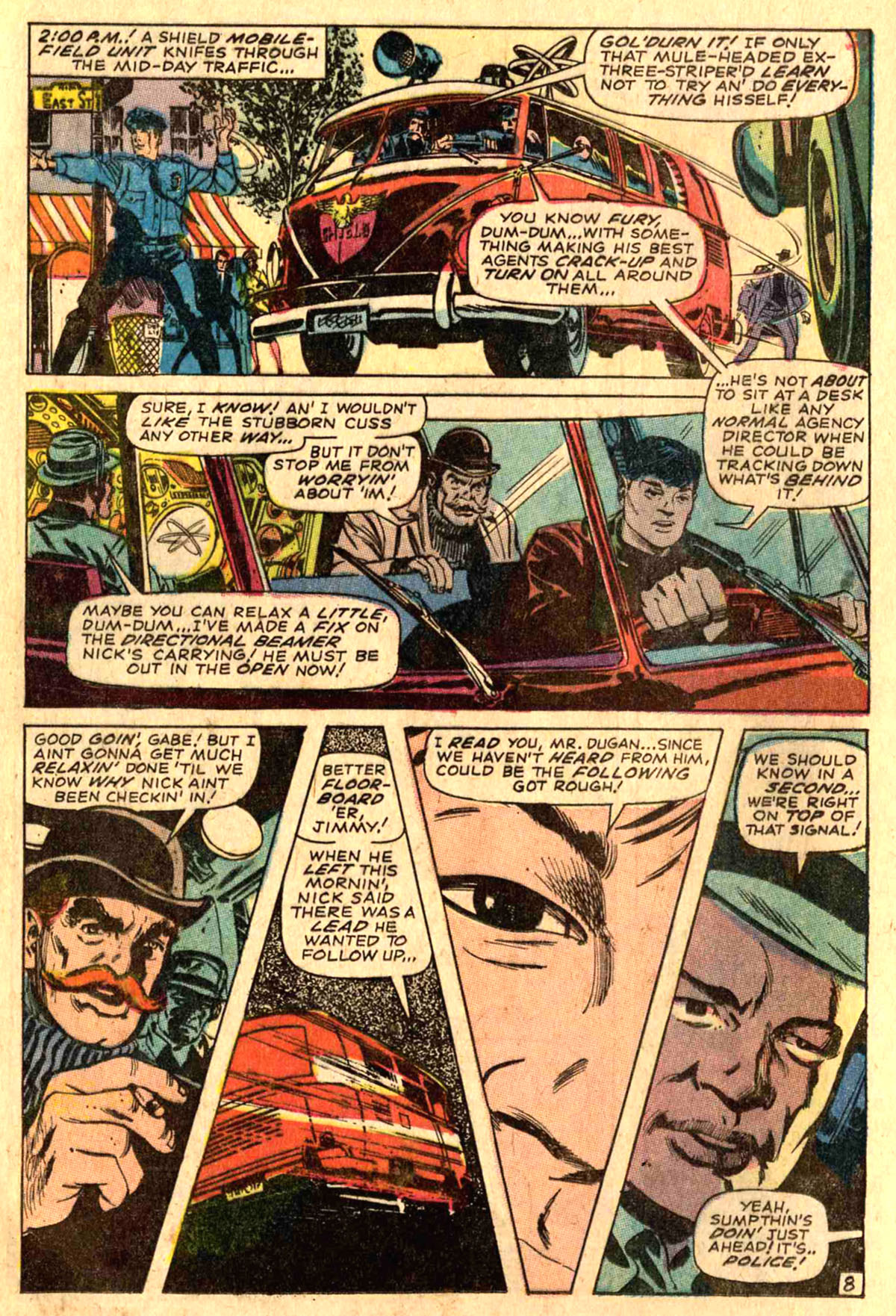 Read online Nick Fury, Agent of SHIELD comic -  Issue #7 - 13
