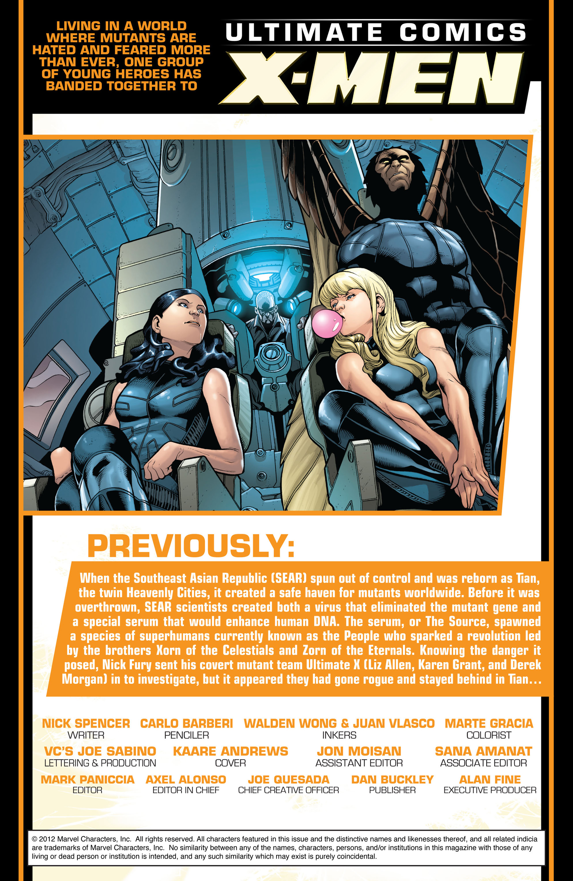 Read online Ultimate Comics X-Men comic -  Issue #8 - 2