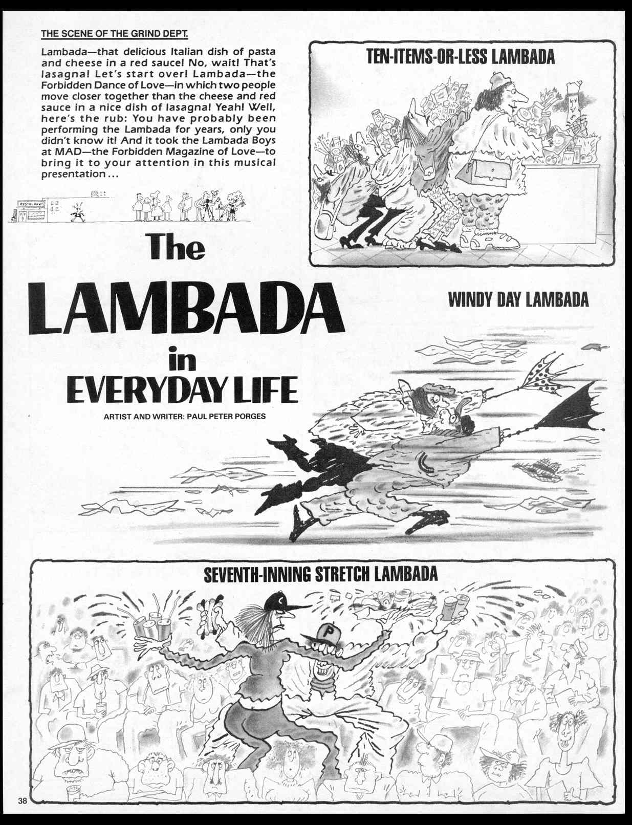 Read online MAD comic -  Issue #298 - 40