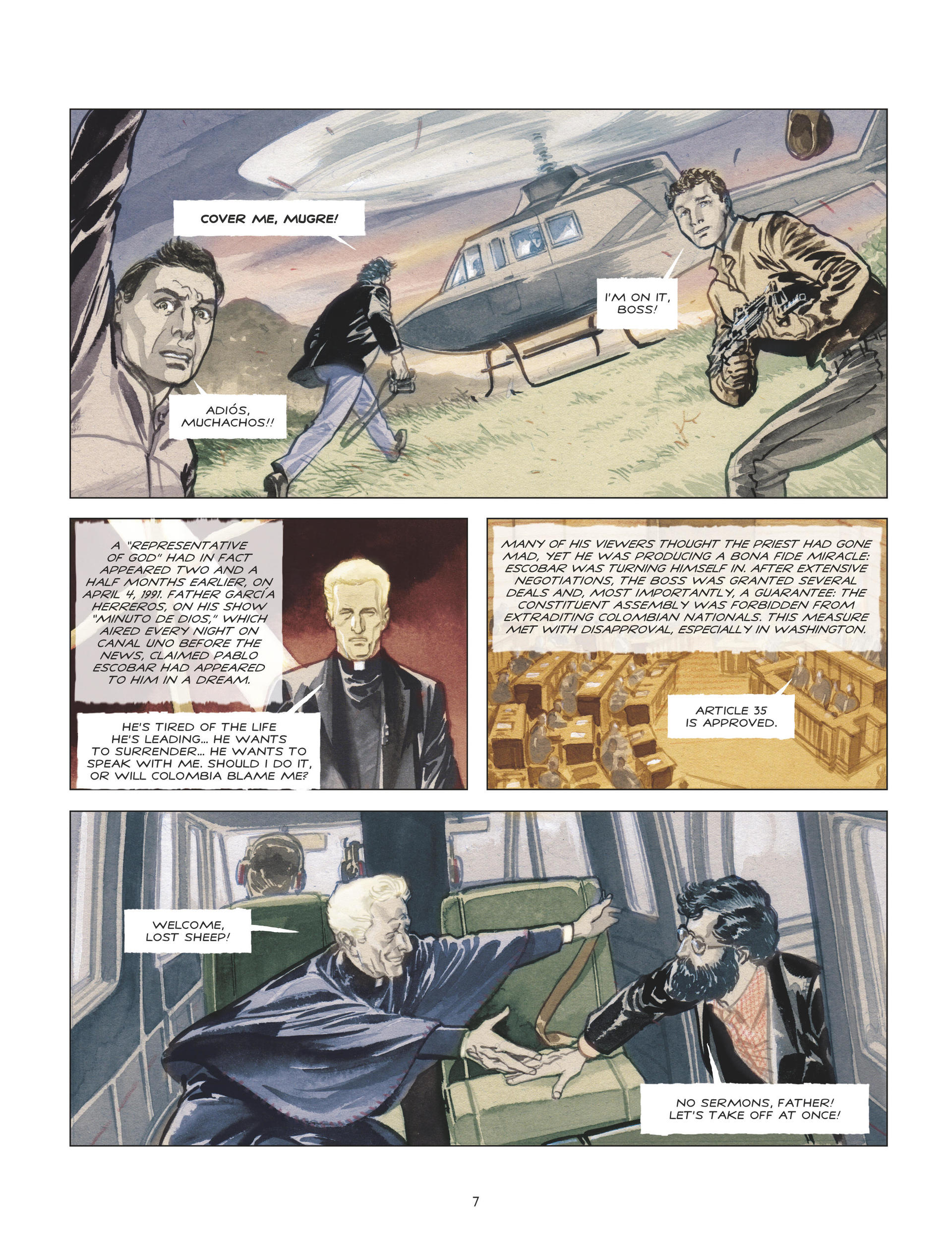 Read online Escobar - El Patrón comic -  Issue #1 - 5