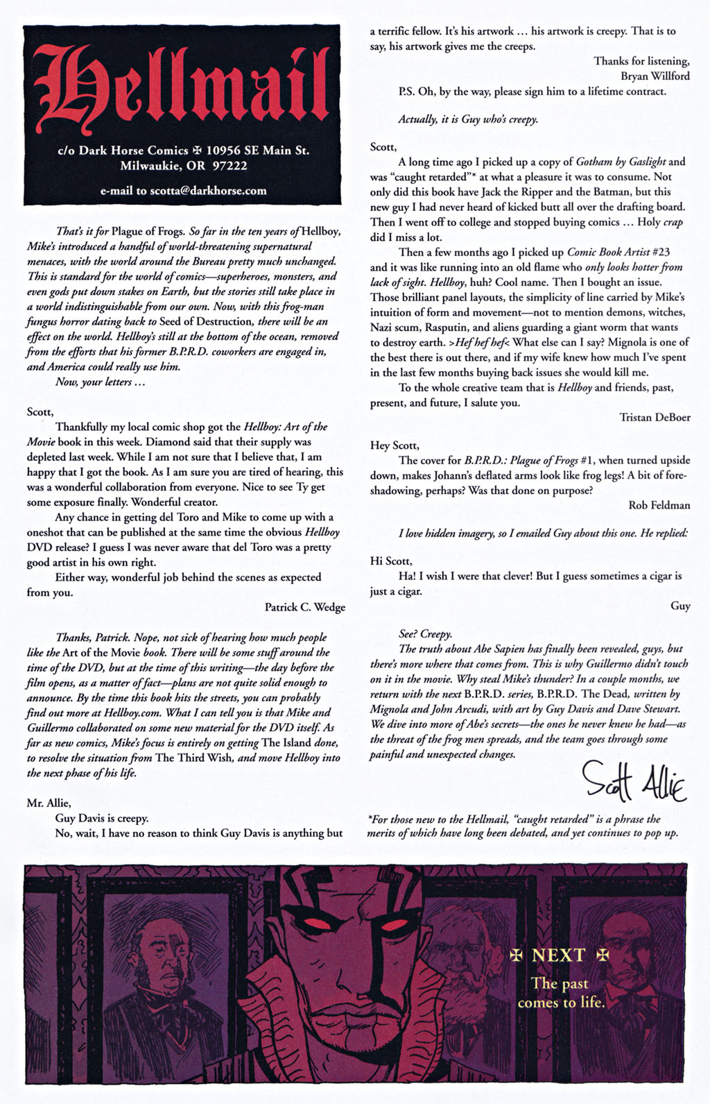 Read online B.P.R.D., Plague of Frogs comic -  Issue #5 - 27