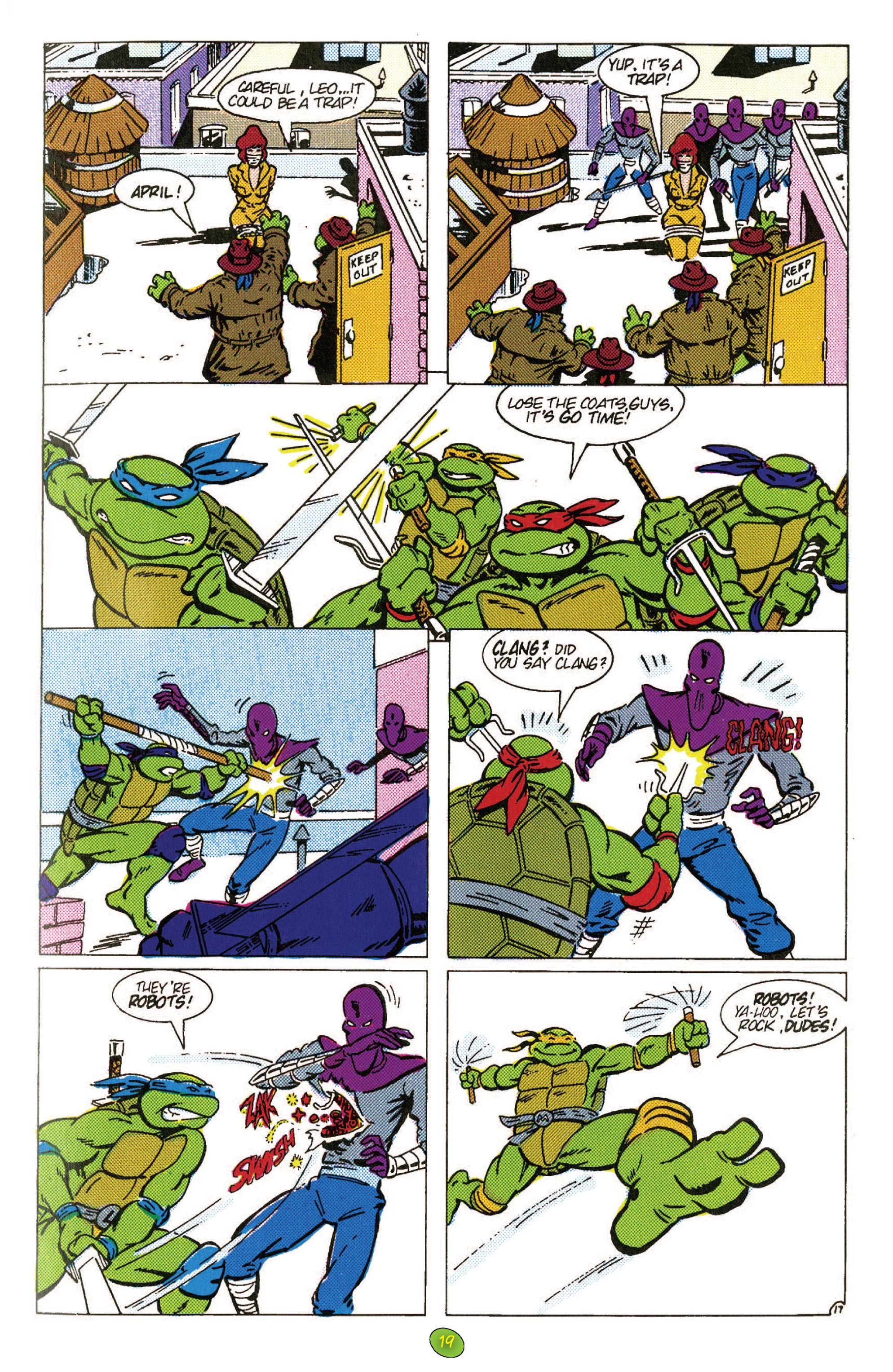 Read online Teenage Mutant Ninja Turtles 100-Page Spectacular comic -  Issue # TPB - 21