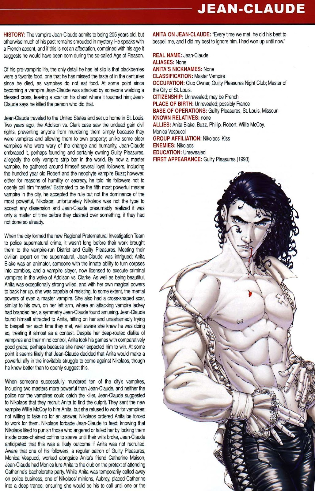 Anita Blake, Vampire Hunter: Guilty Pleasures Handbook issue Full - Page 19