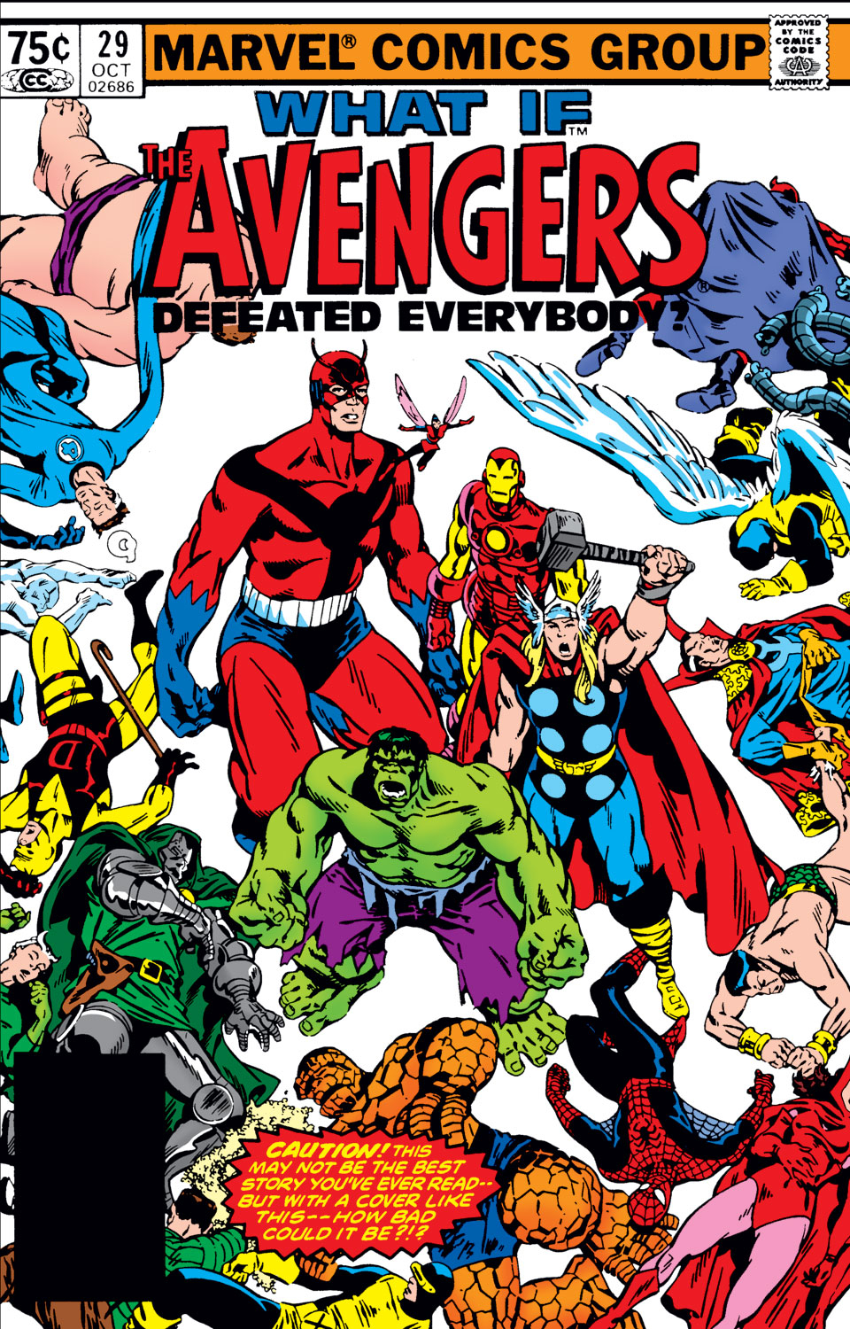 Read online What If? (1977) comic -  Issue #29 - The Avengers defeated everybody - 1