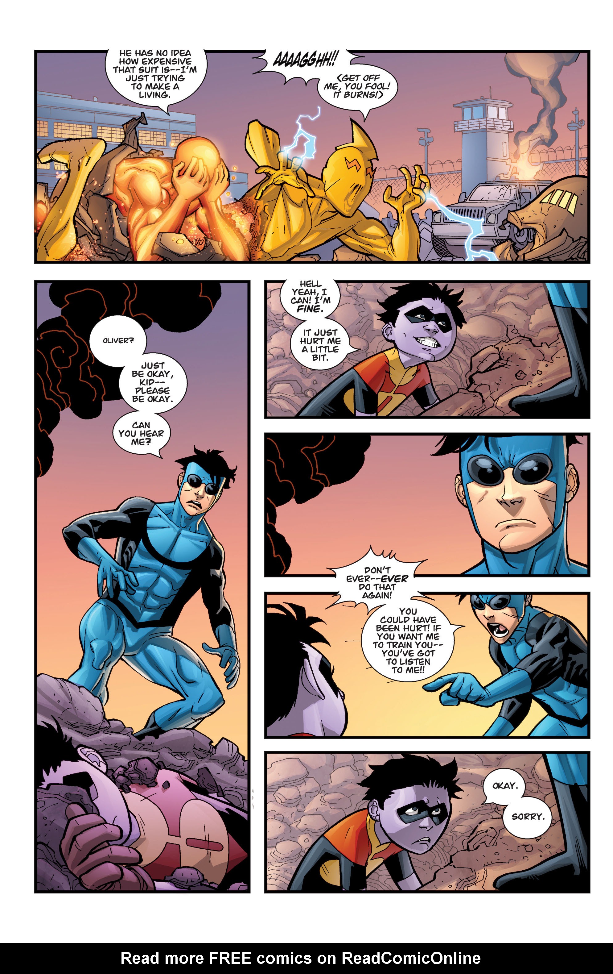 Read online Invincible comic -  Issue # _TPB 10 - Who's the Boss - 99