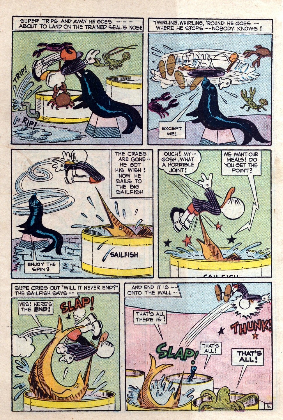 Read online Super Duck Comics comic -  Issue #27 - 32