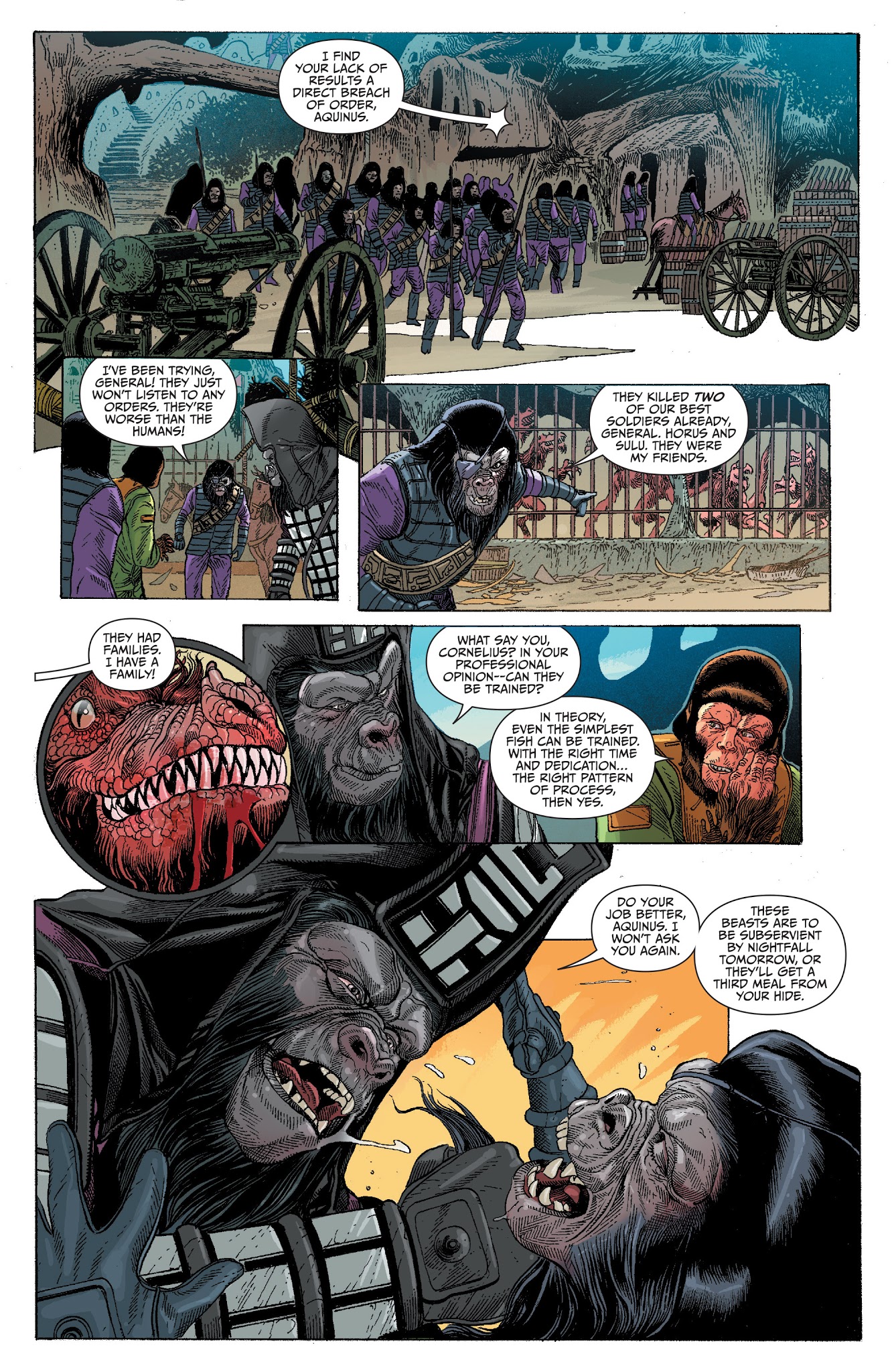 Read online Kong on the Planet of the Apes comic -  Issue #4 - 19