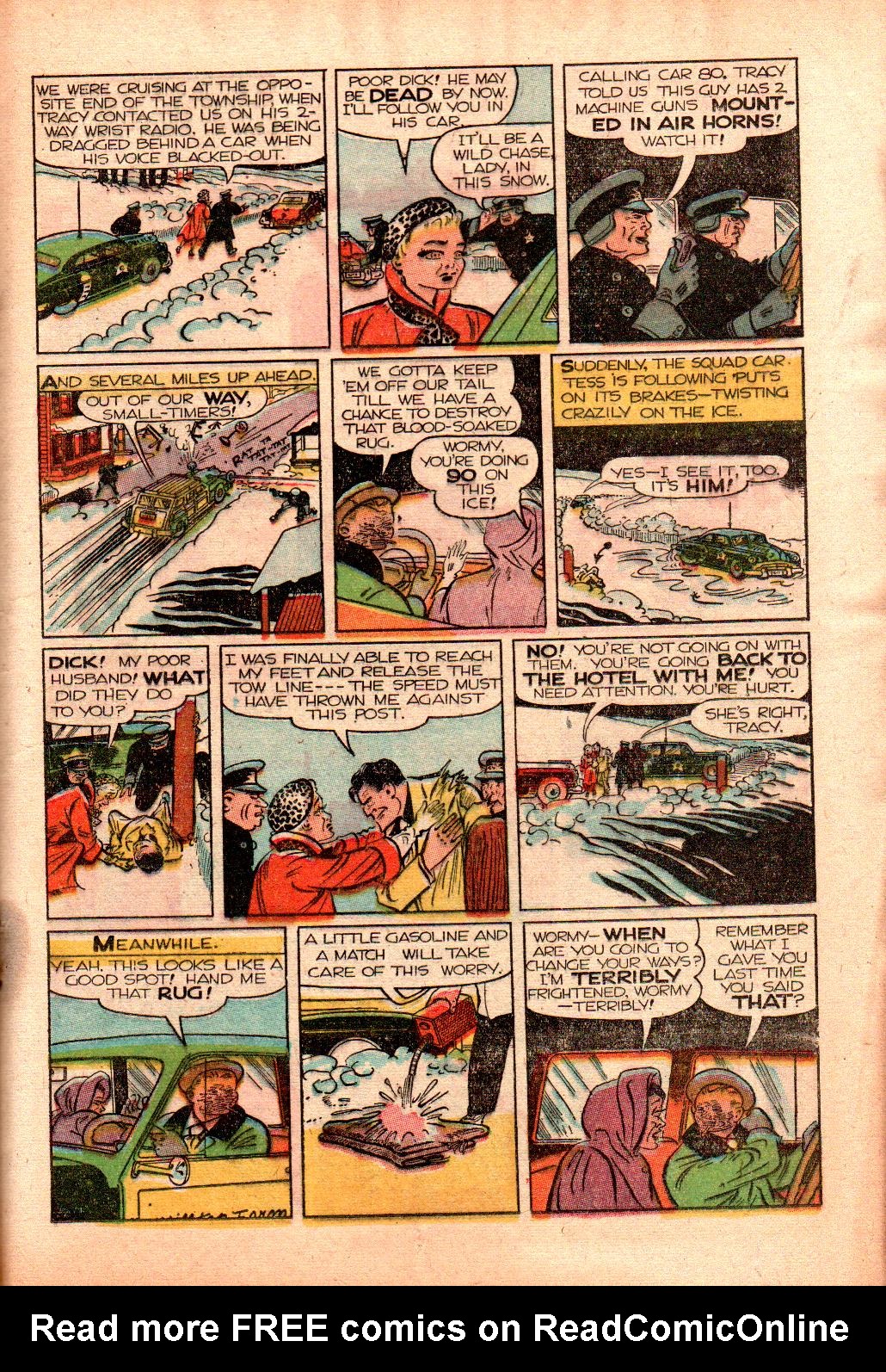 Read online Dick Tracy comic -  Issue #64 - 15