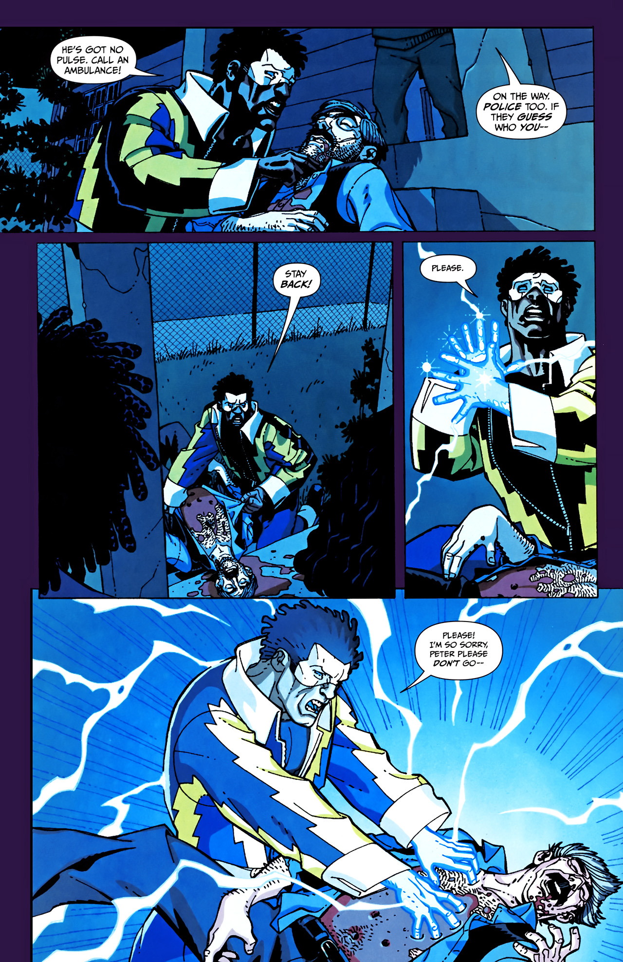 Read online Black Lightning: Year One comic -  Issue #4 - 7