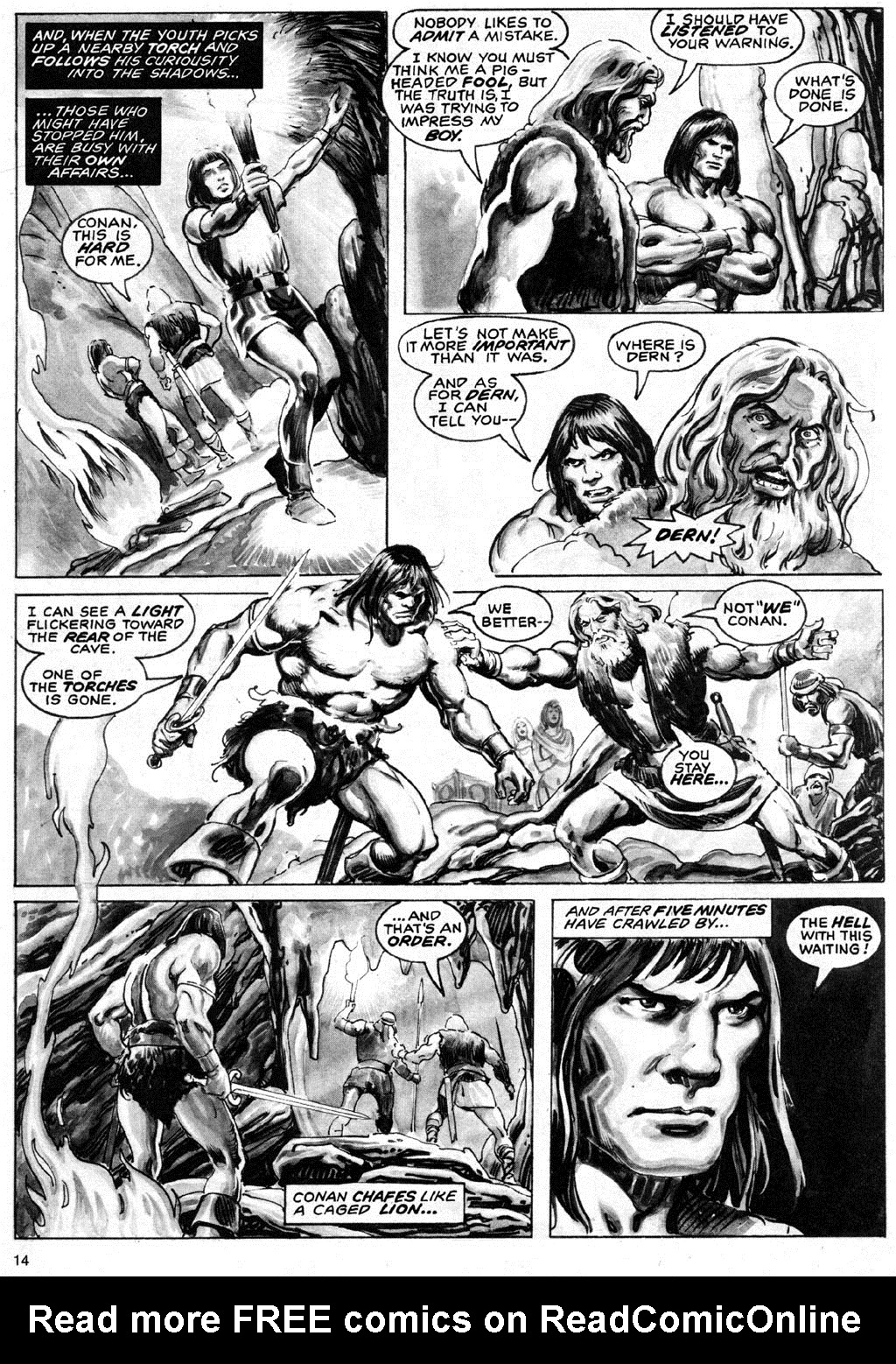 Read online The Savage Sword Of Conan comic -  Issue #69 - 14