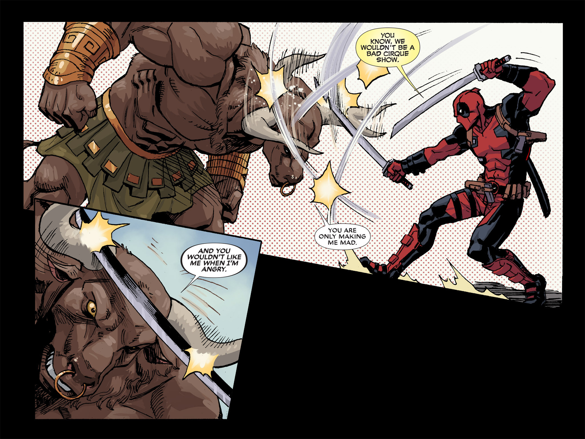 Read online Deadpool: Dracula's Gauntlet comic -  Issue # Part 3 - 5