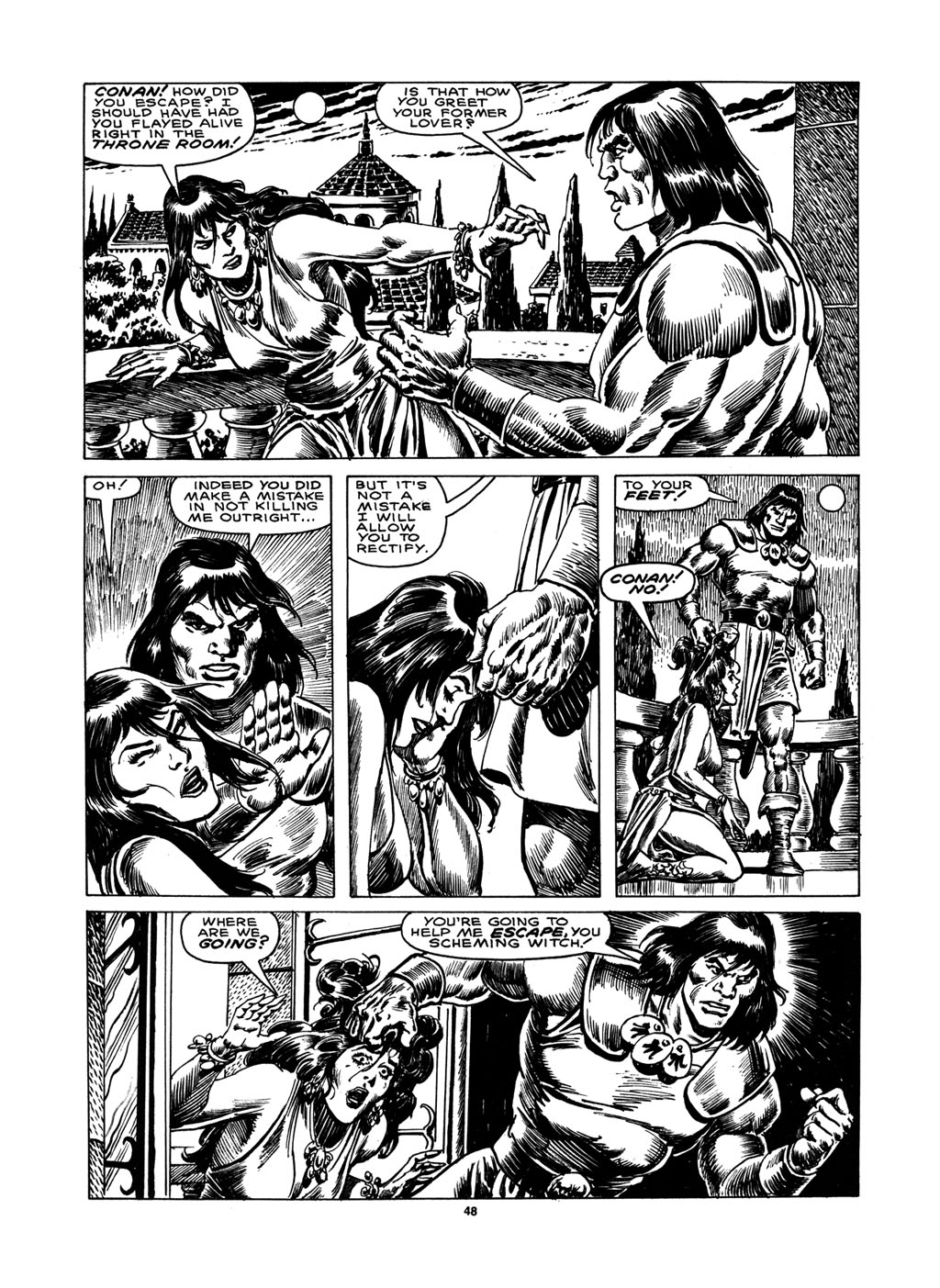 Read online The Savage Sword Of Conan comic -  Issue #148 - 46