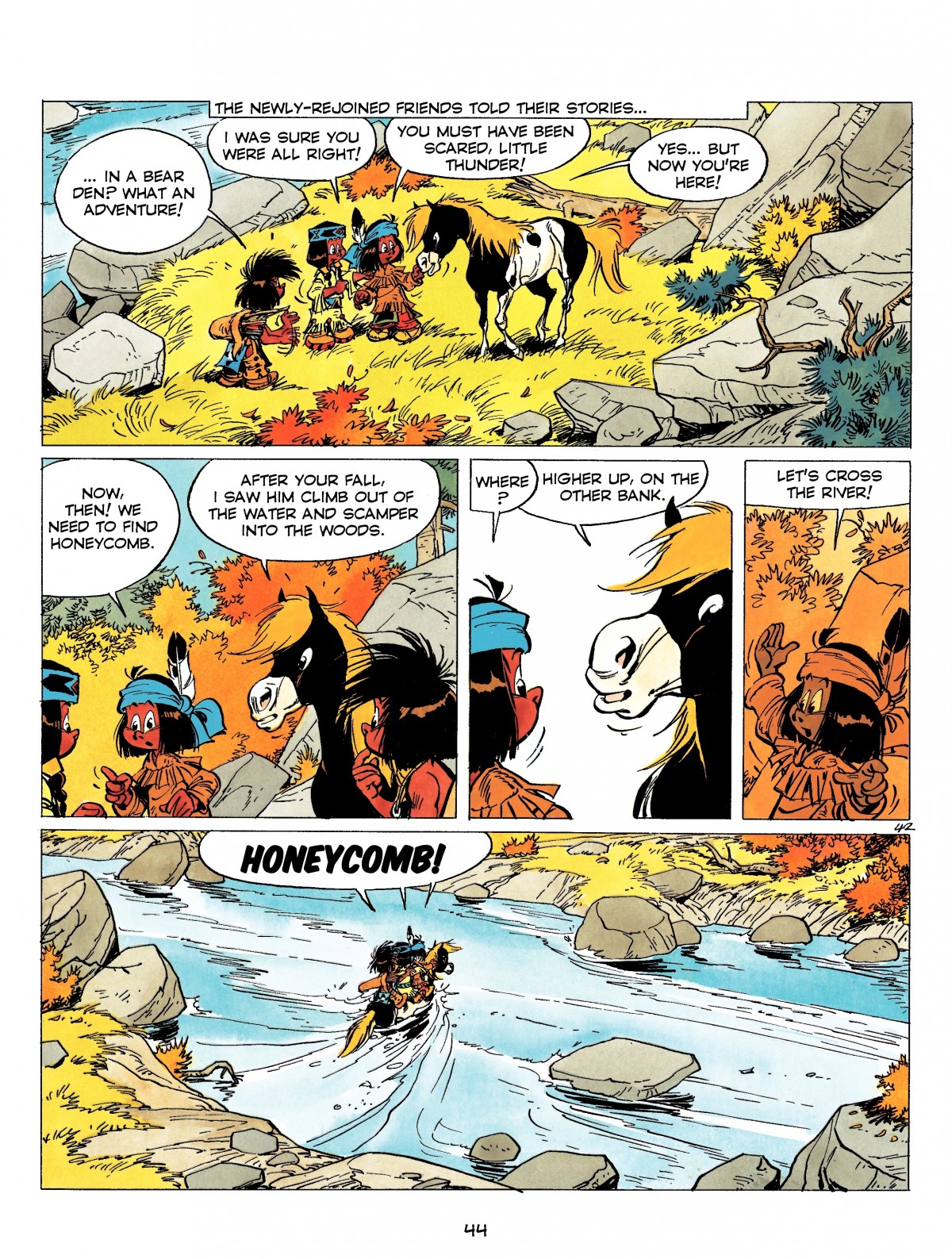 Read online Yakari comic -  Issue #10 - 44