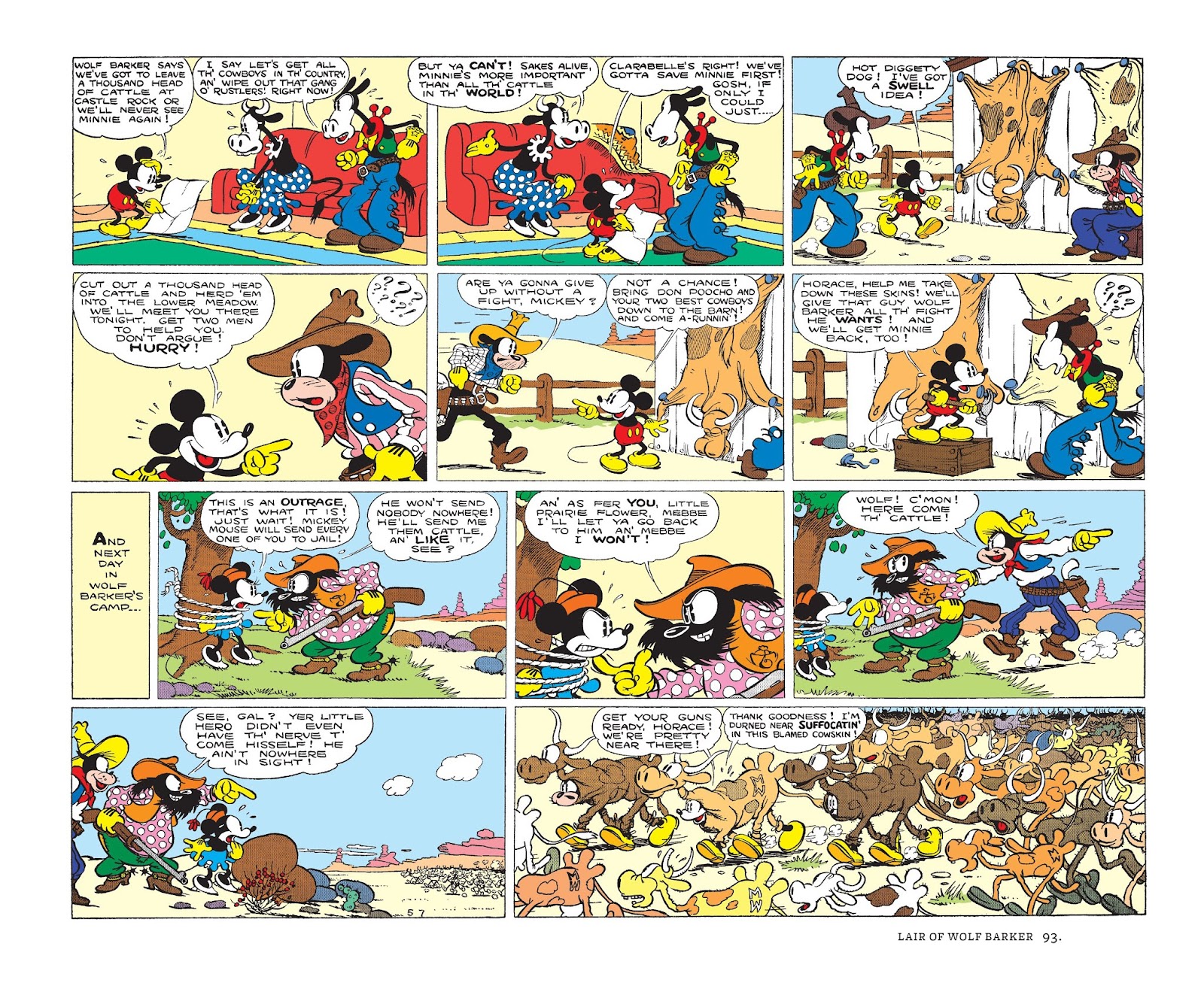 Walt Disney's Mickey Mouse Color Sundays issue TPB 1 (Part 1) - Page 93