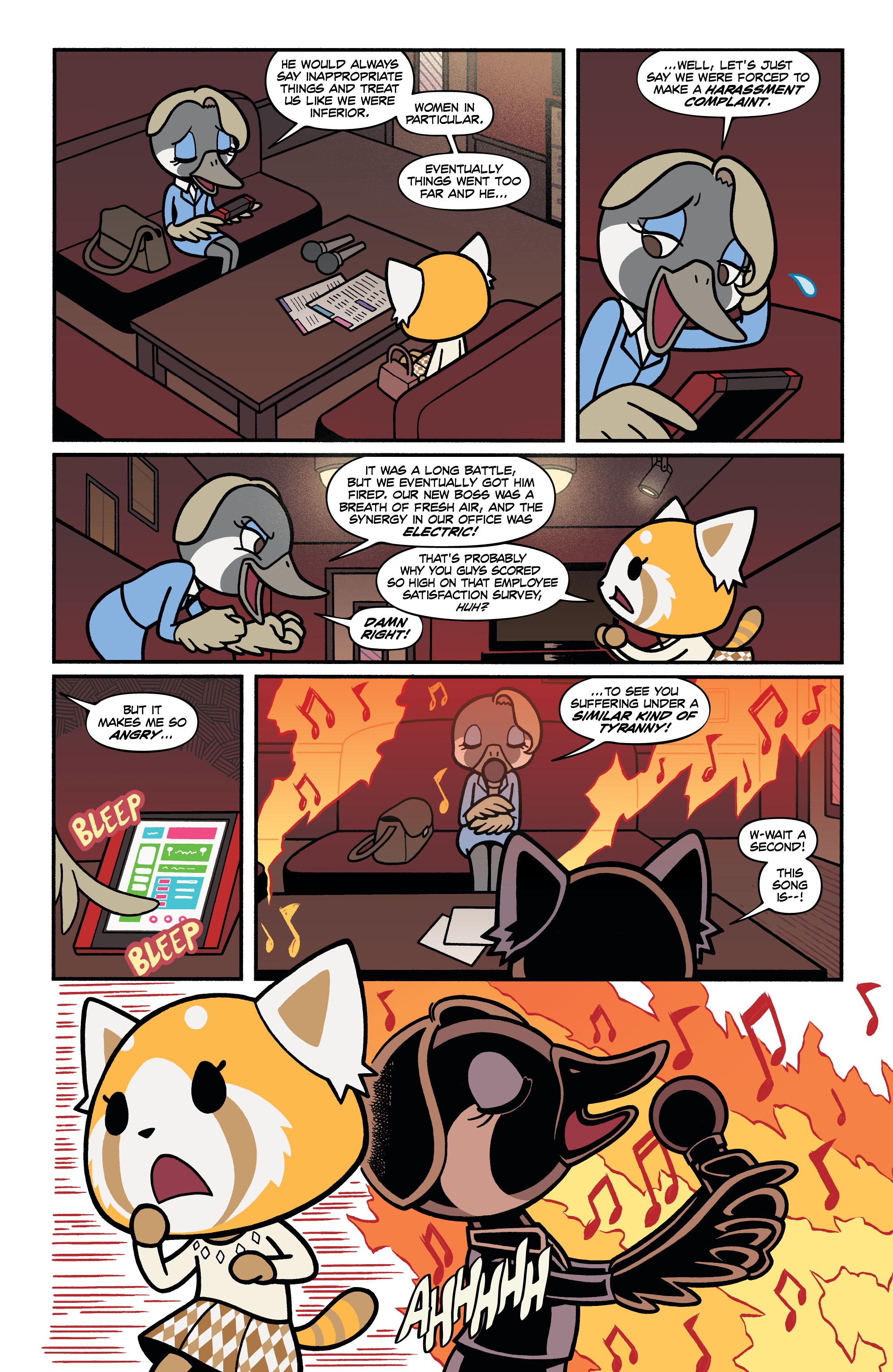 Read online Aggretsuko comic -  Issue #3 - 19