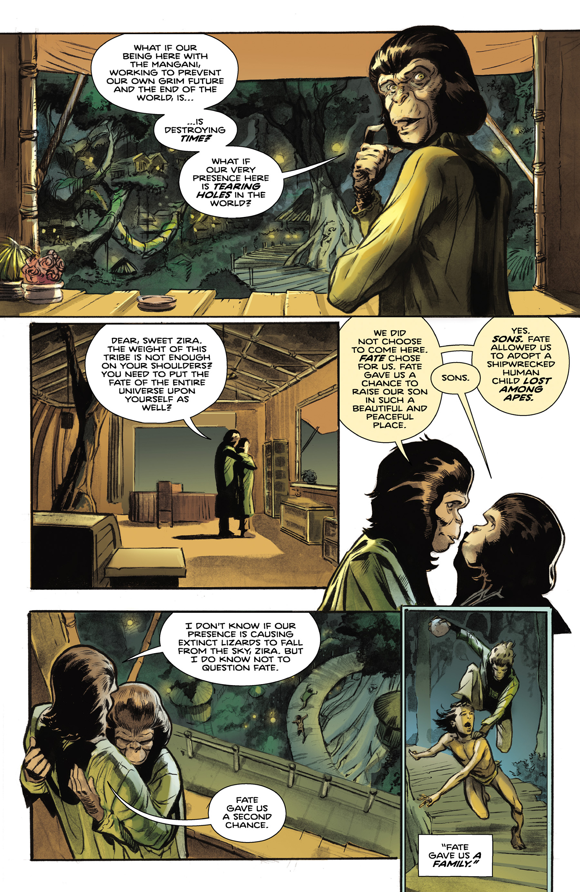 Read online Tarzan On the Planet of the Apes comic -  Issue #1 - 15