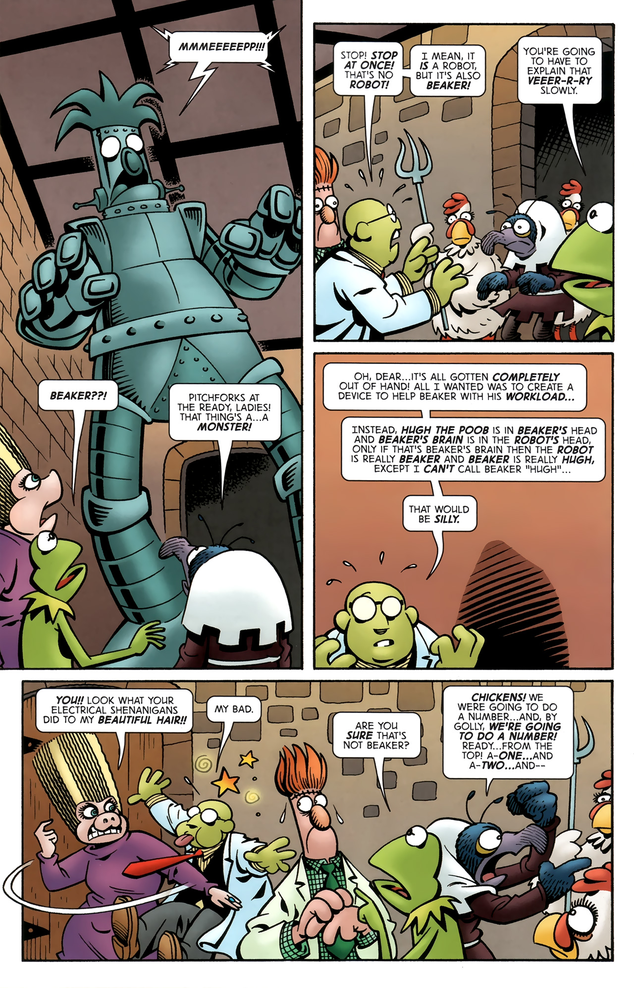 Read online The Muppet Show: The Comic Book comic -  Issue #11 - 19