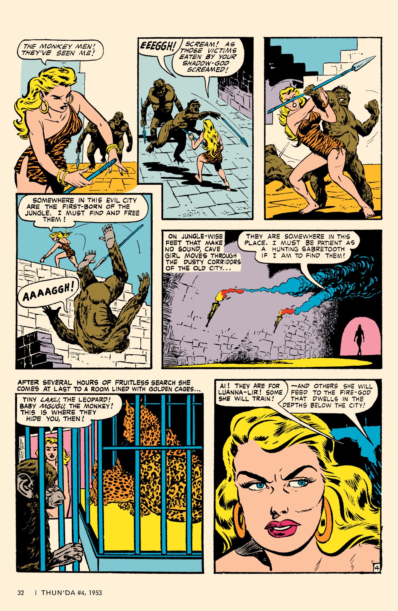 Read online Bob Powell's Complete Cave Girl comic -  Issue # TPB (Part 1) - 33