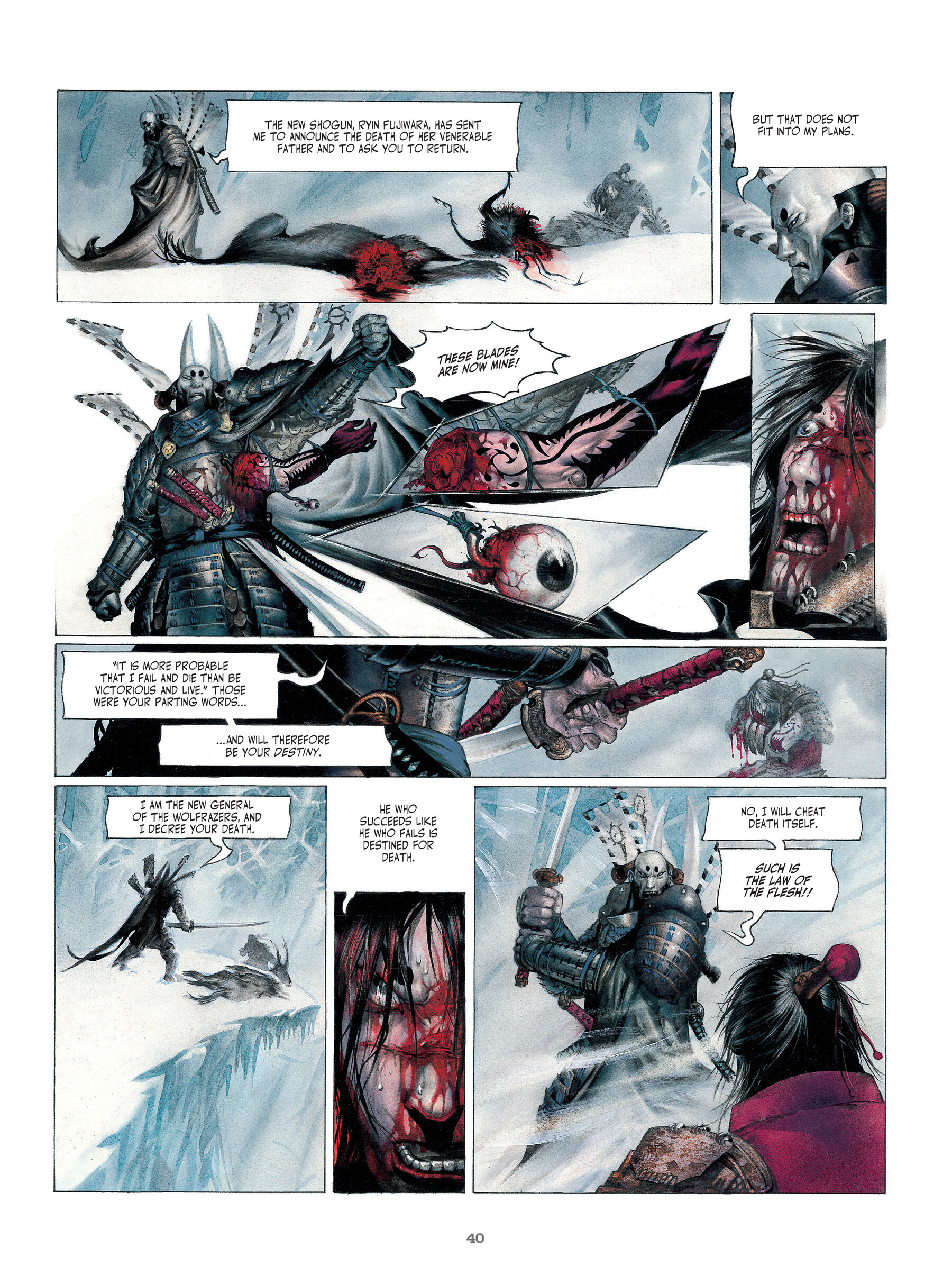 Read online Legends of the Pierced Veil: The Scarlet Blades comic -  Issue # TPB (Part 1) - 40