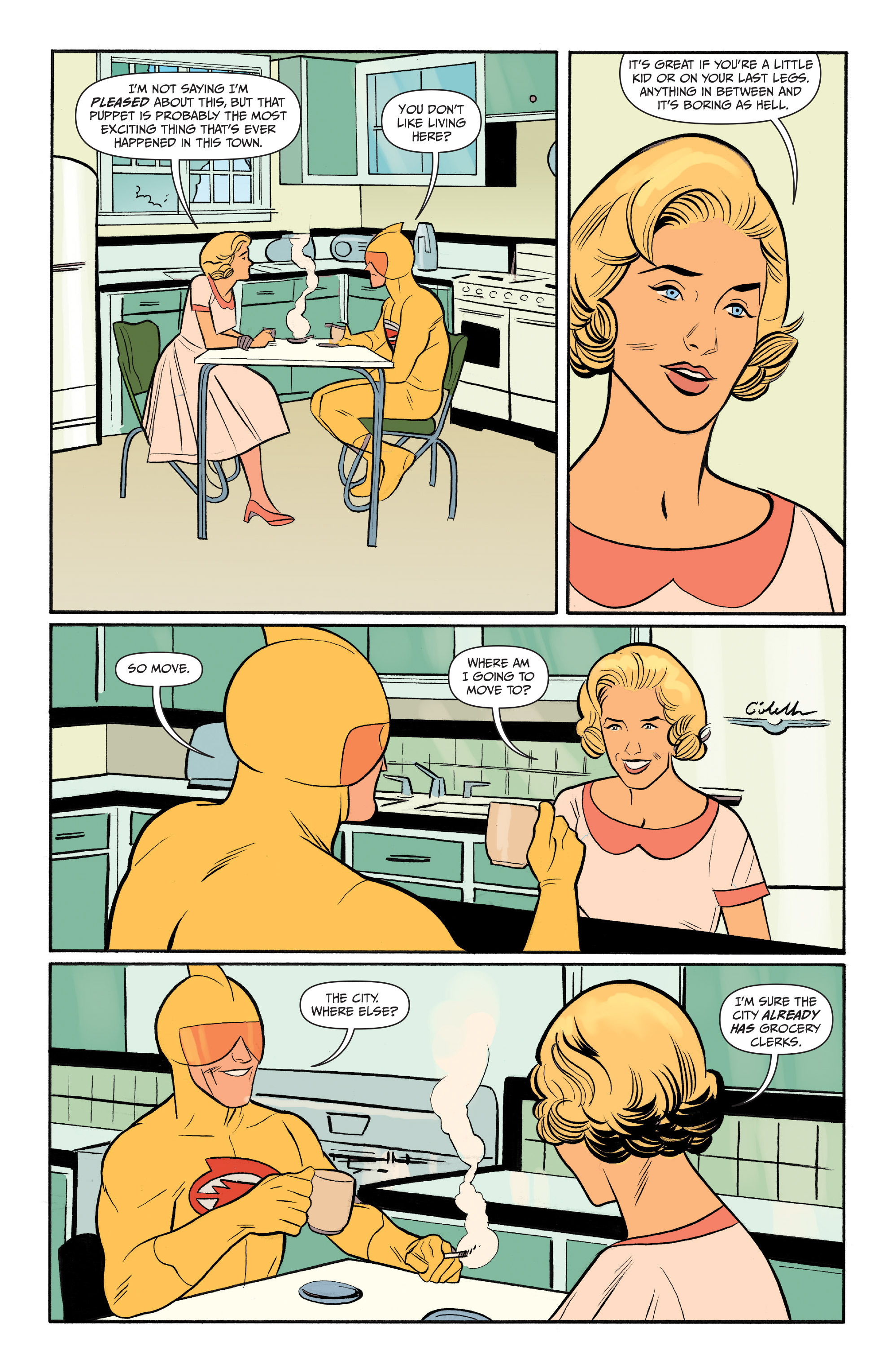 Read online Jupiter's Circle comic -  Issue #3 - 5