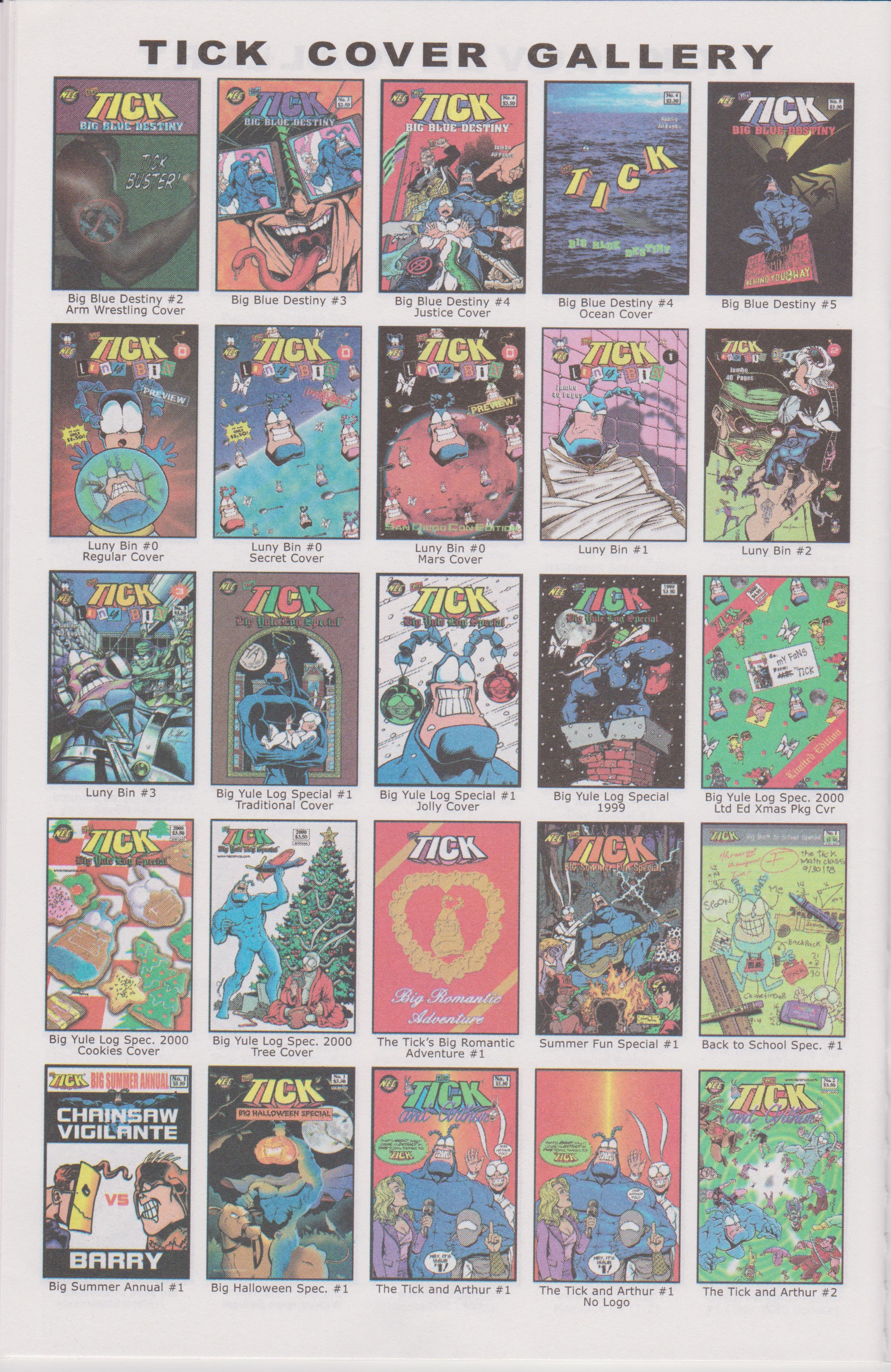 Read online Introducing The Tick comic -  Issue # Full - 32